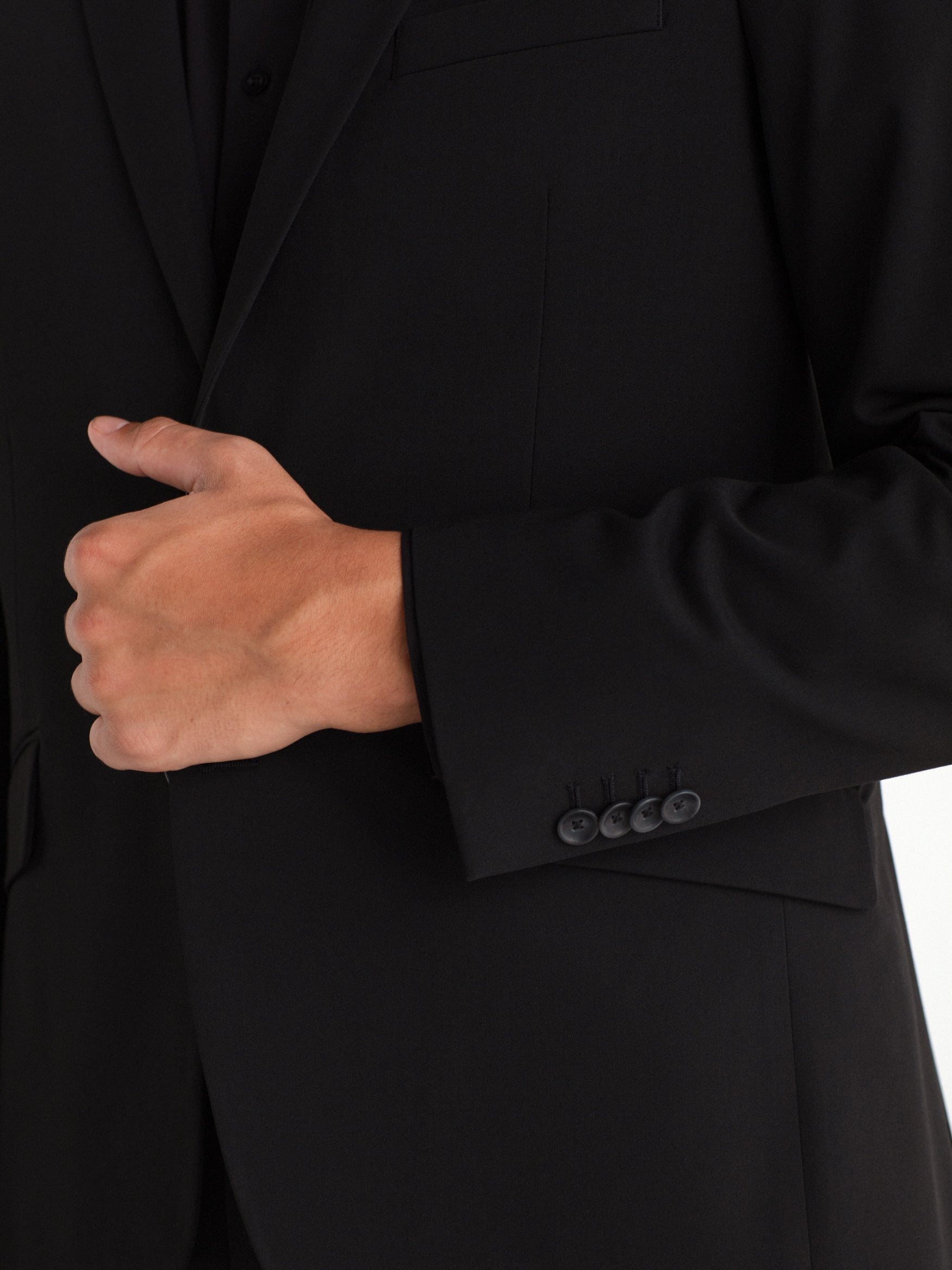 Americana traje slim fit liso