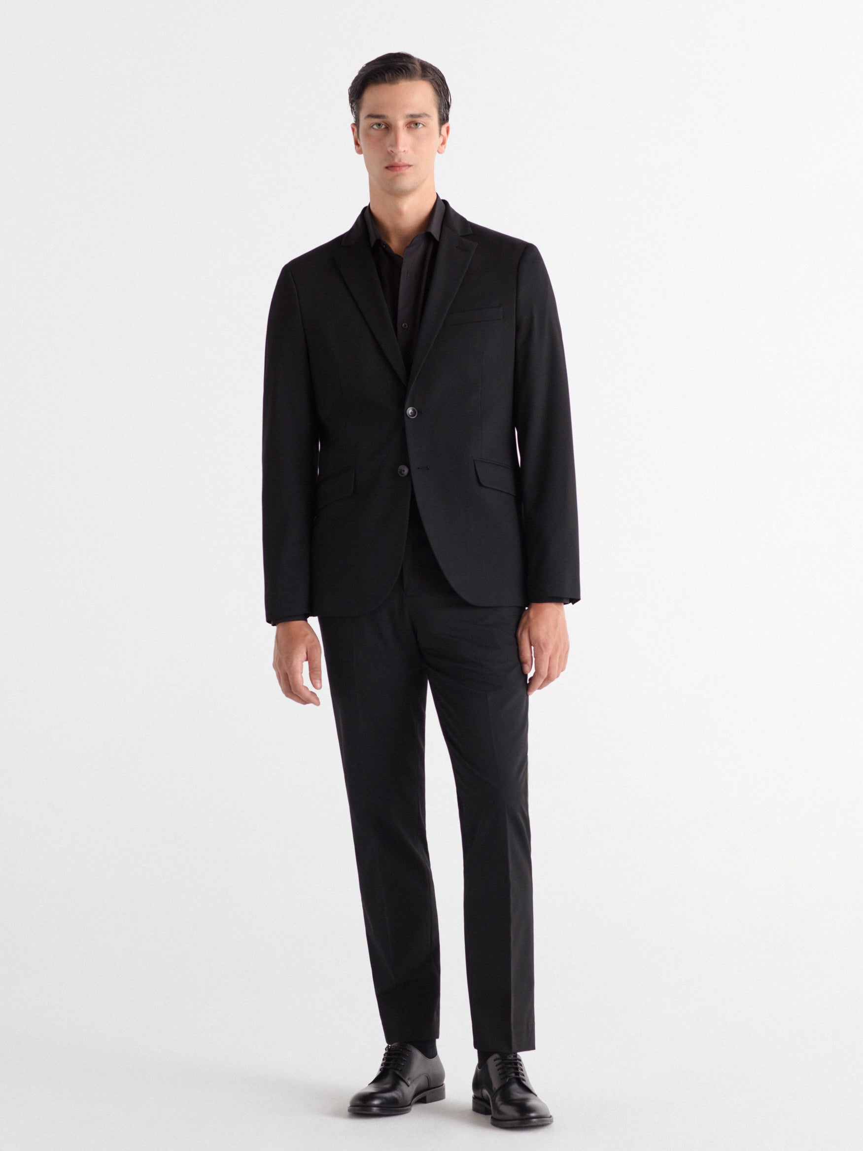 Americana traje slim fit liso