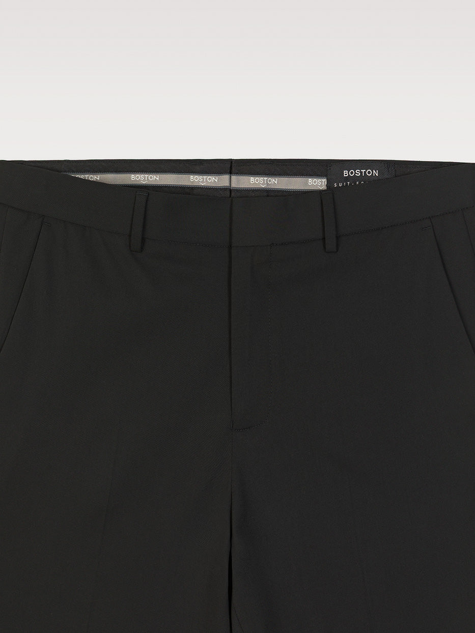 Pantalón traje slim fit liso