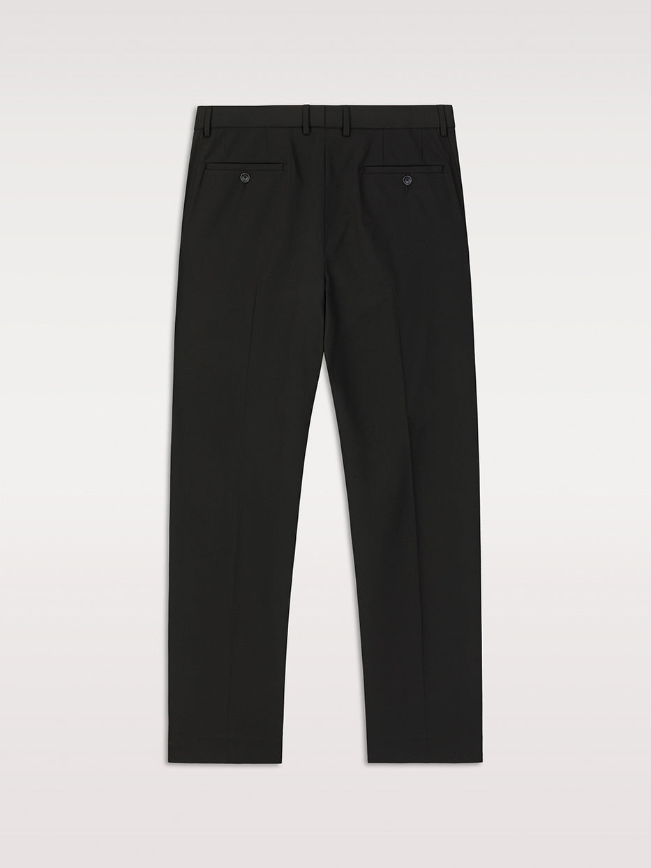 Pantalón traje slim fit liso