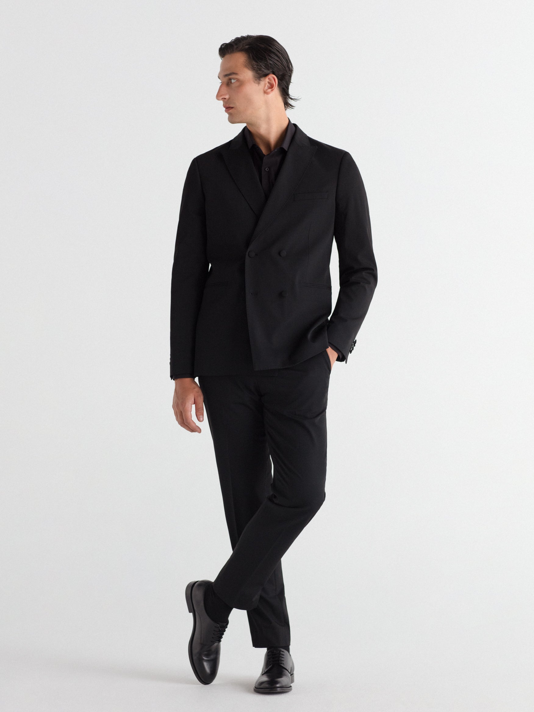 Pantalón traje slim fit gala