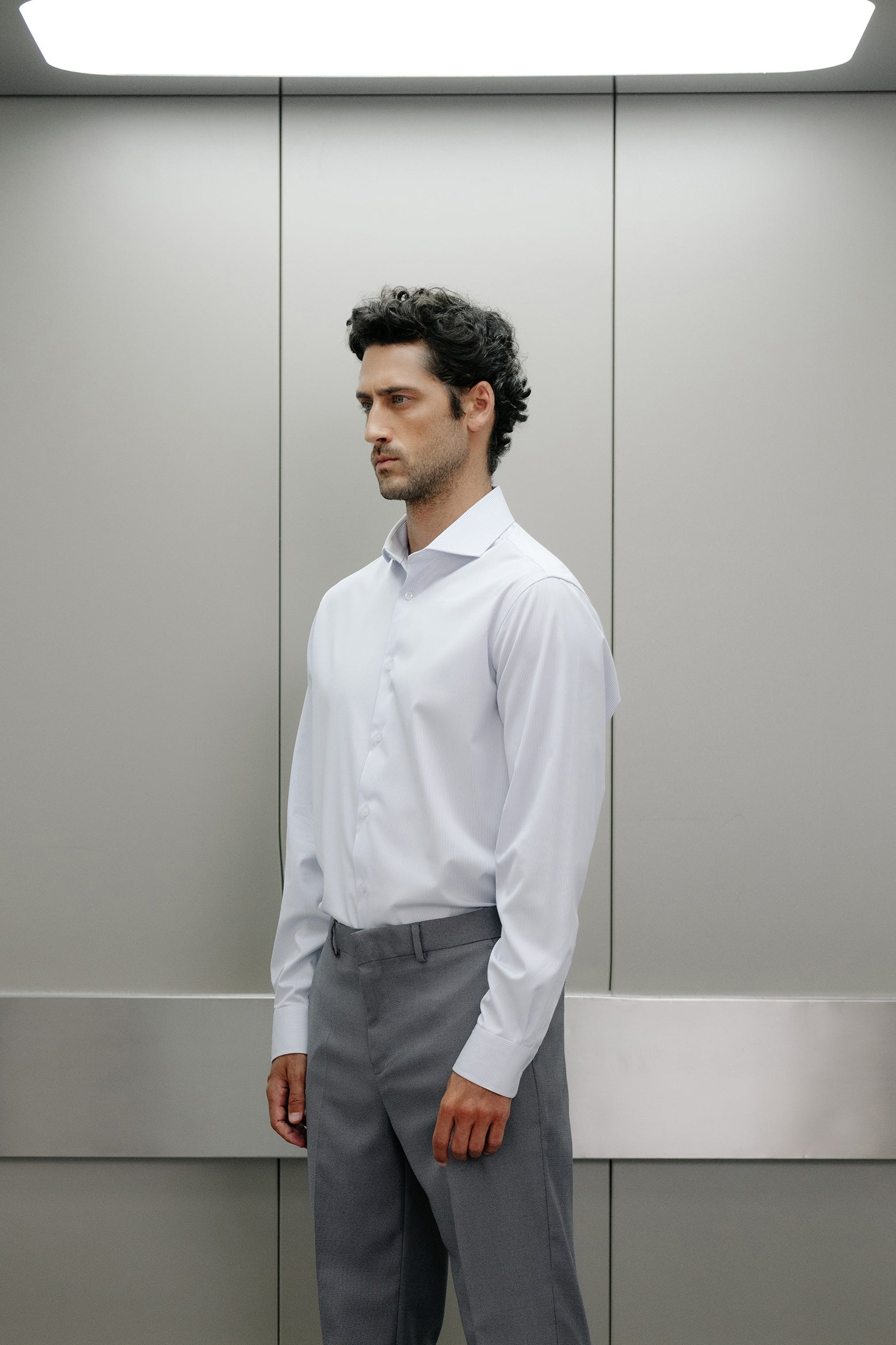 Camisa vestir rayas vertical