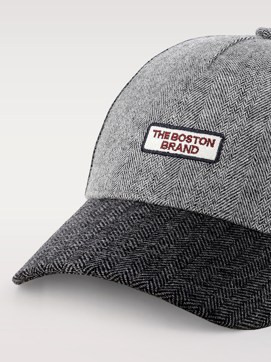 Gorra espiga paño rejilla