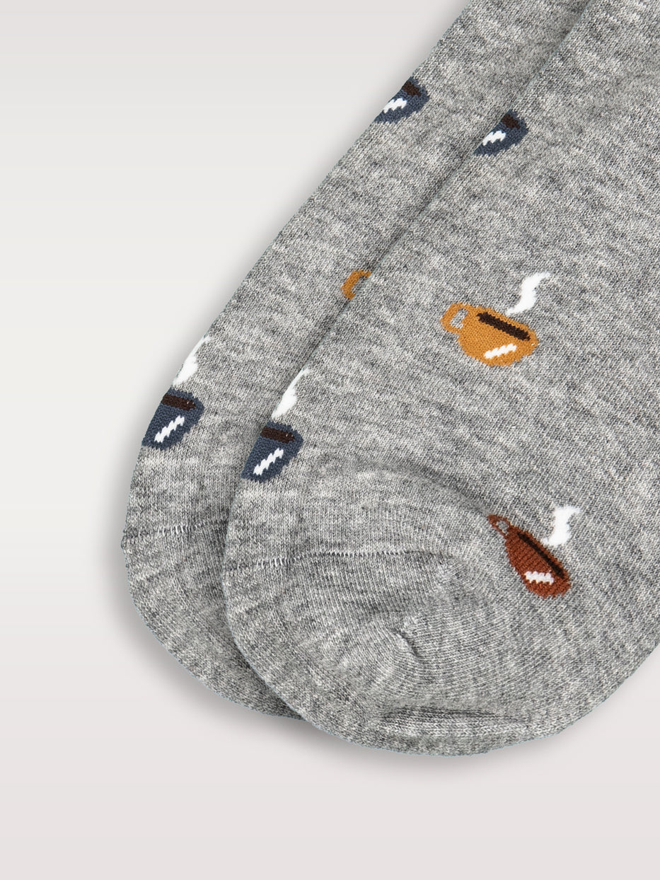 Calcetines estampado taza