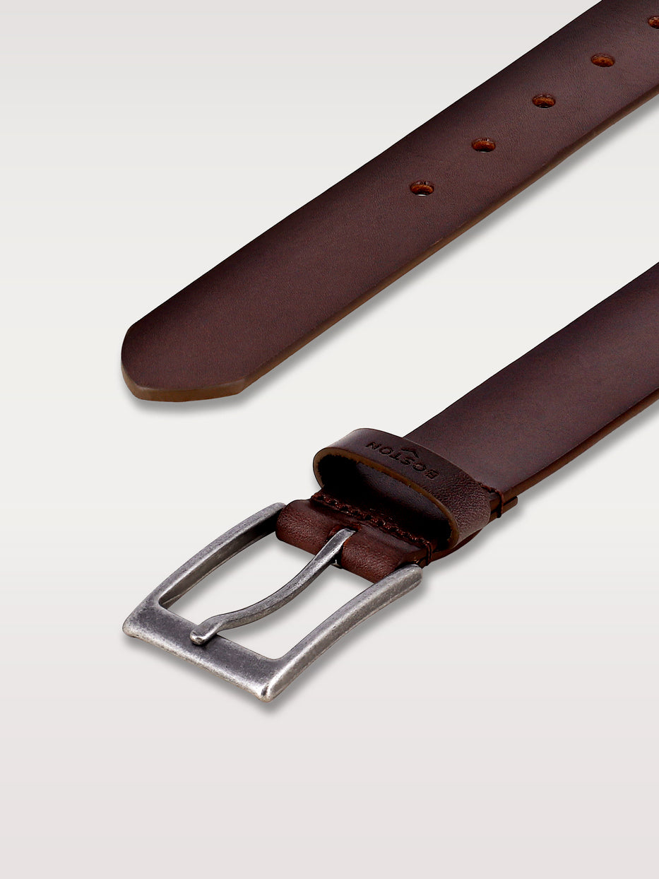 Cinturón casual piel