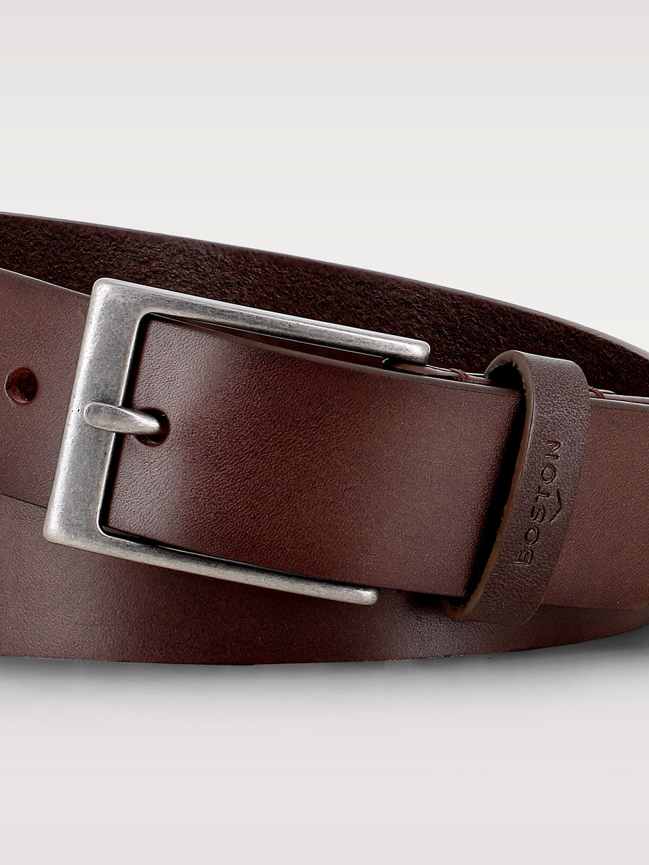 Cinturón casual piel