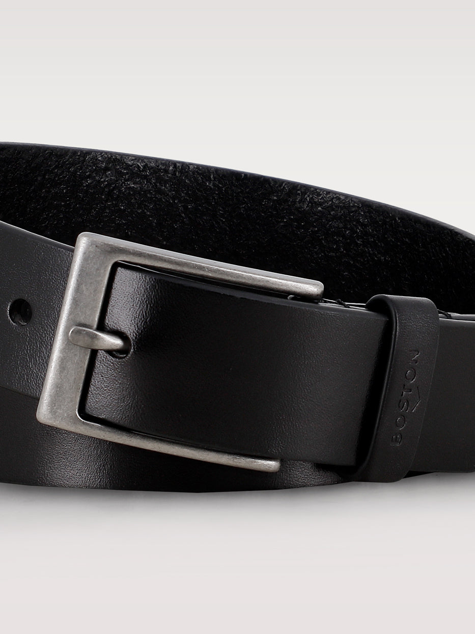 Cinturón casual piel