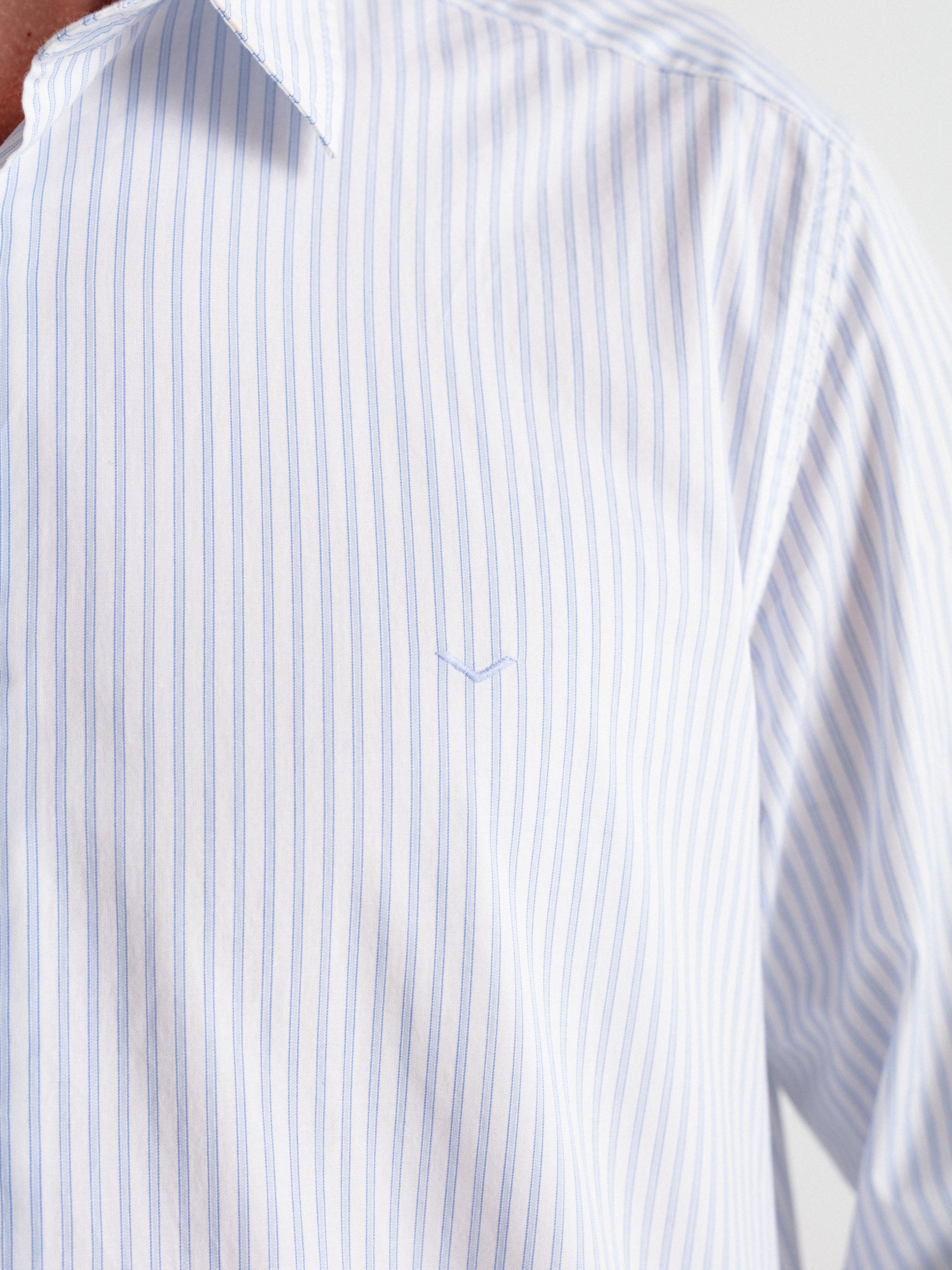 Camisa relaxed fit rayas