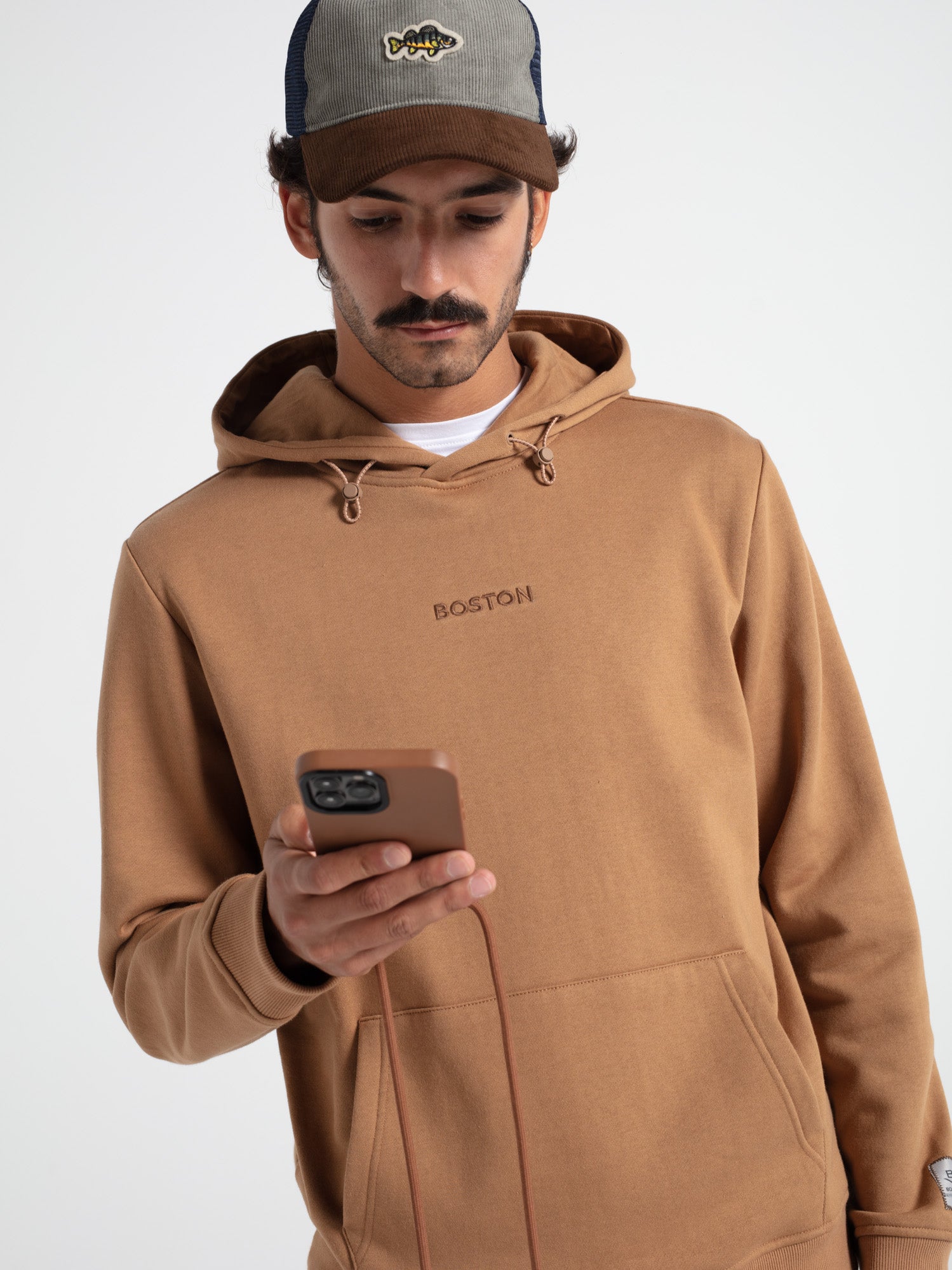 Sudadera capucha logo