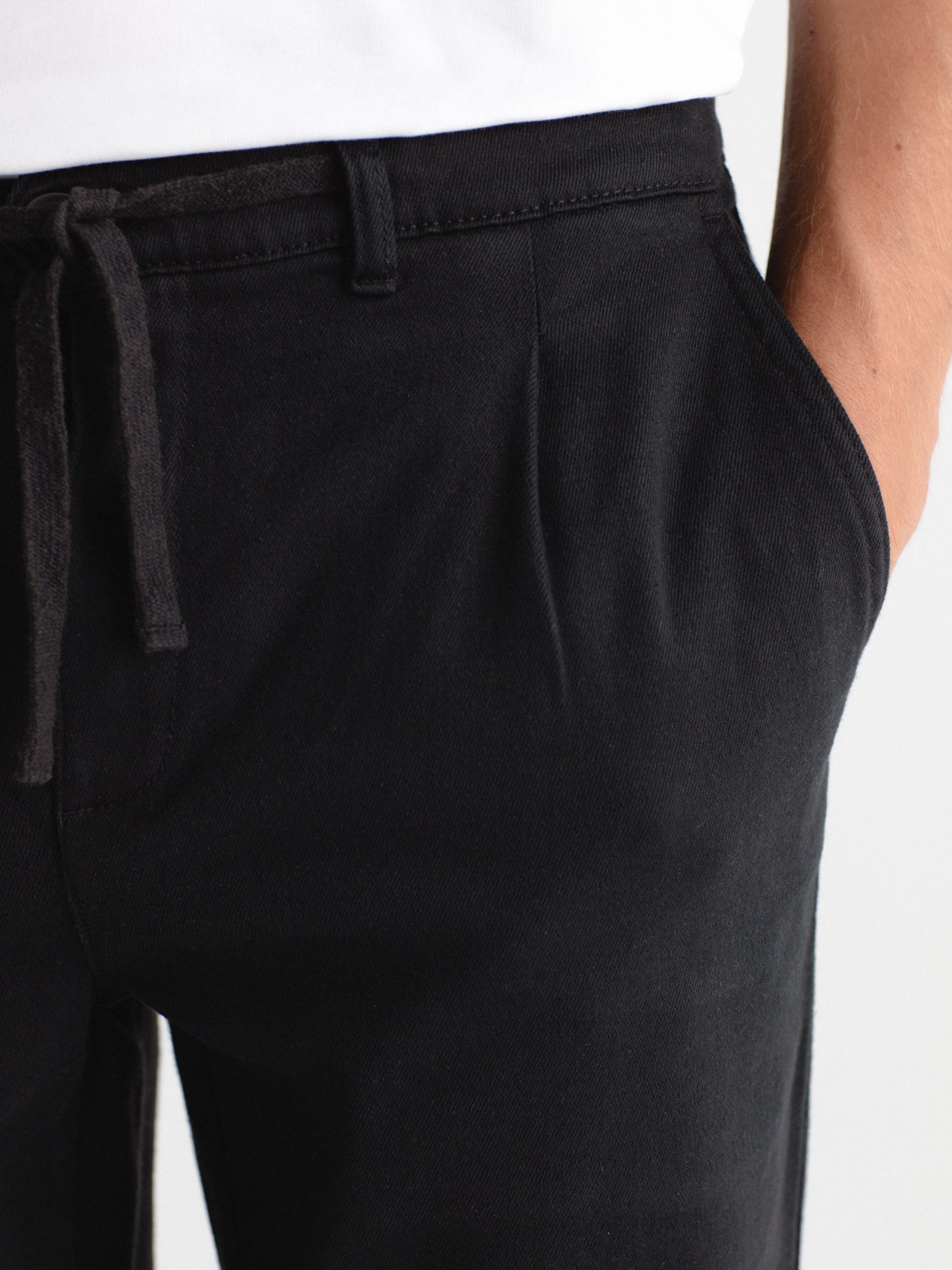 Pantalón algodón con pinzas