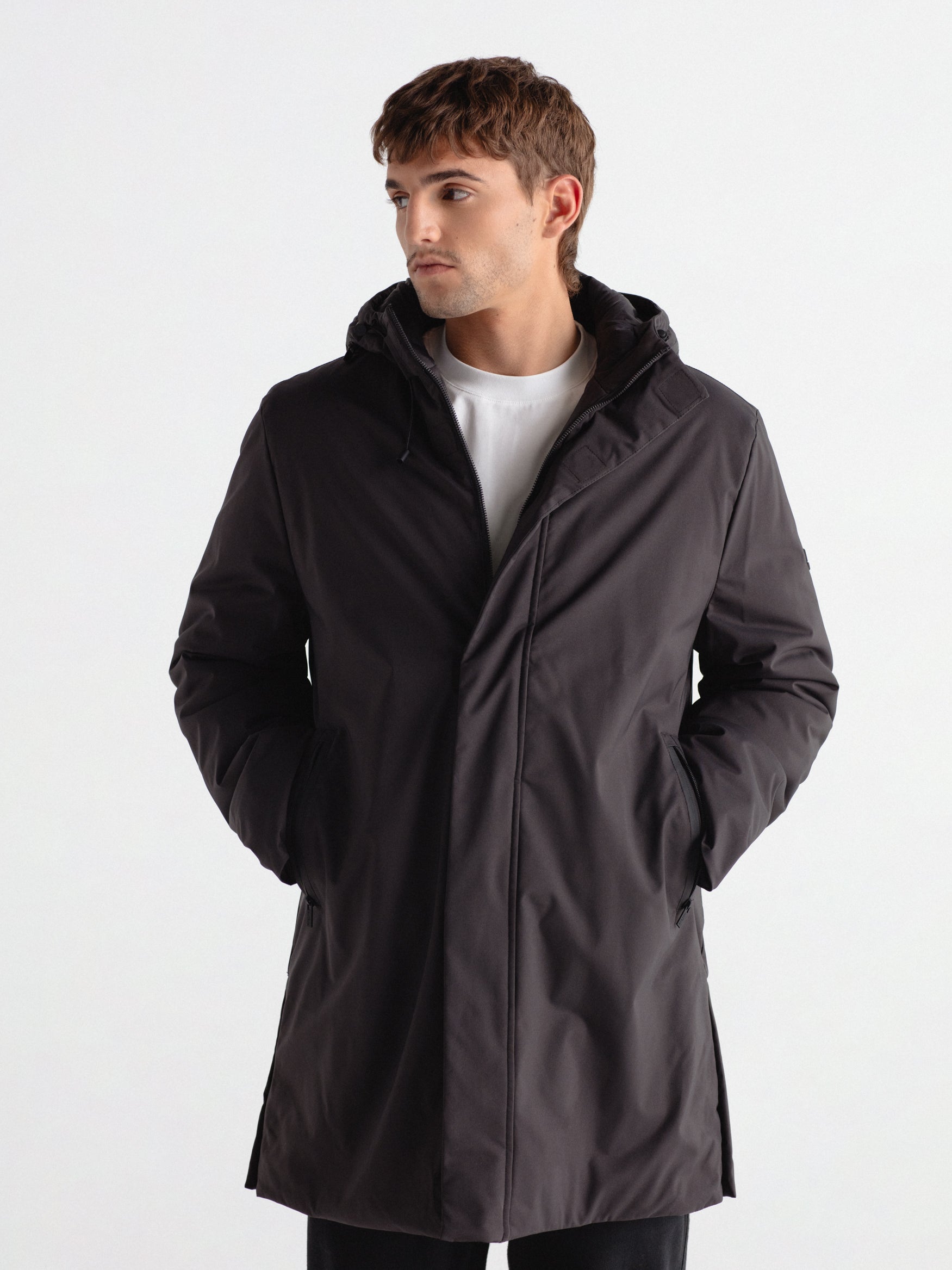 Parka acolchada gruesa