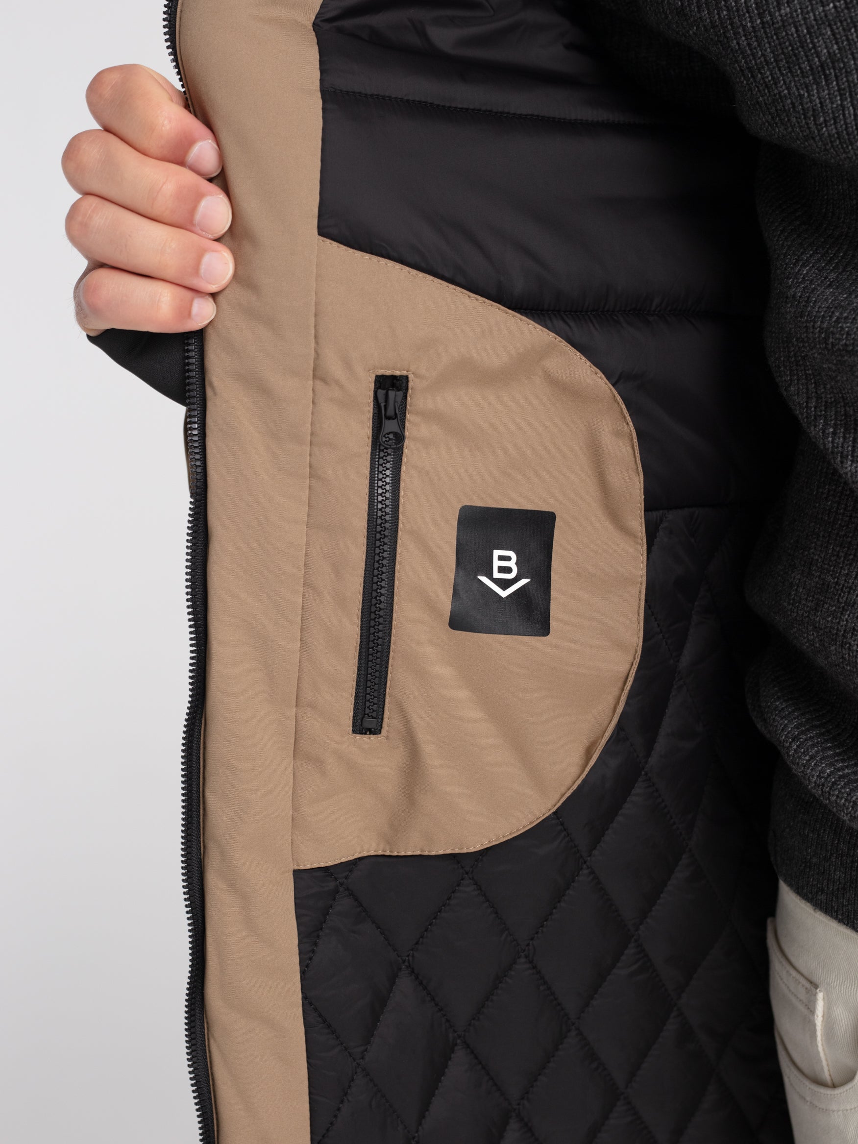 Parka acolchada gruesa