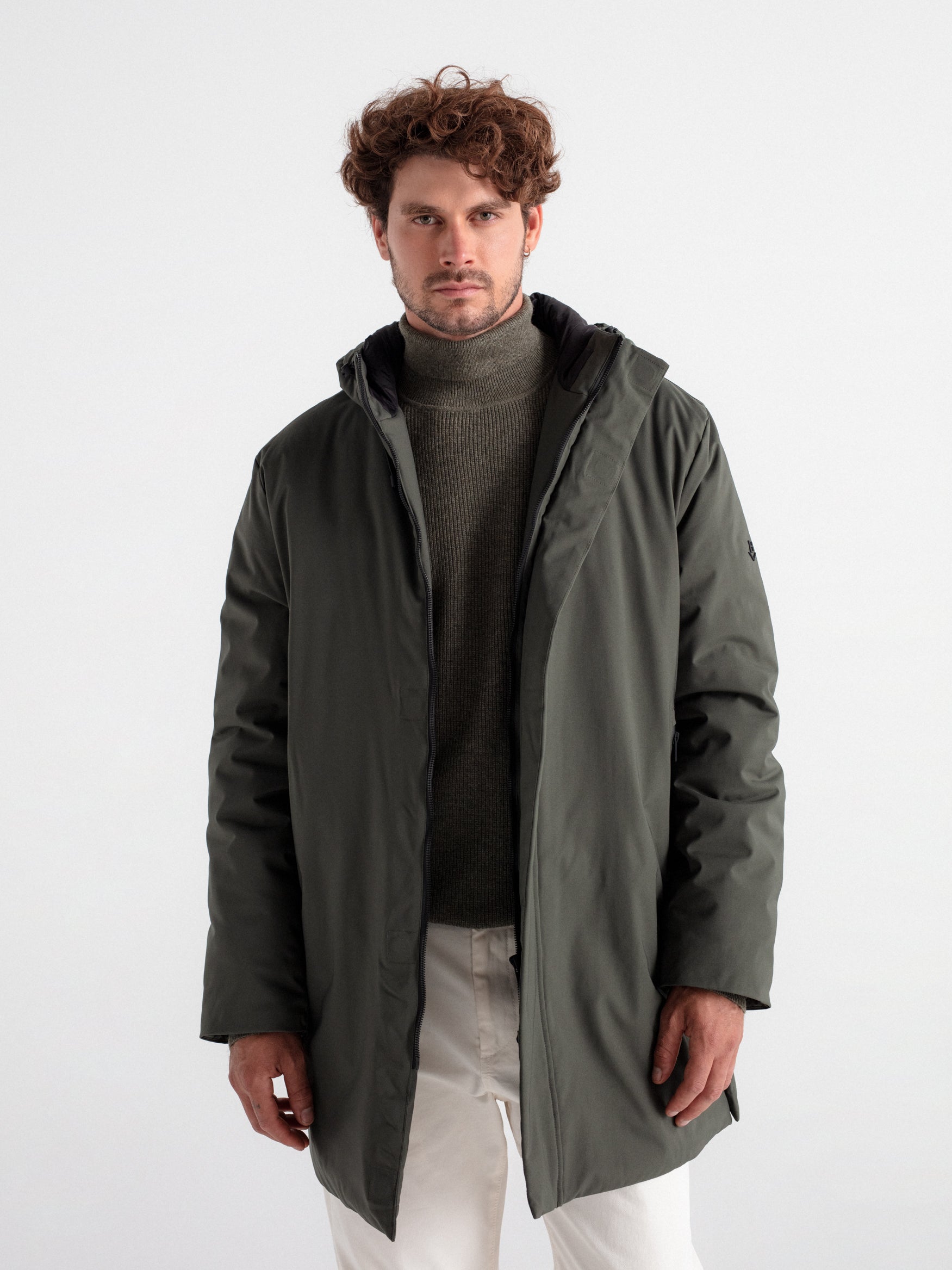 Parka acolchada gruesa