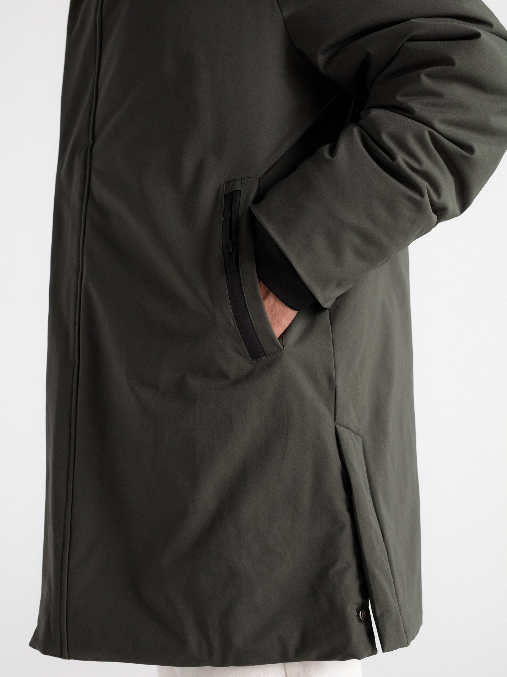 Parka acolchada gruesa