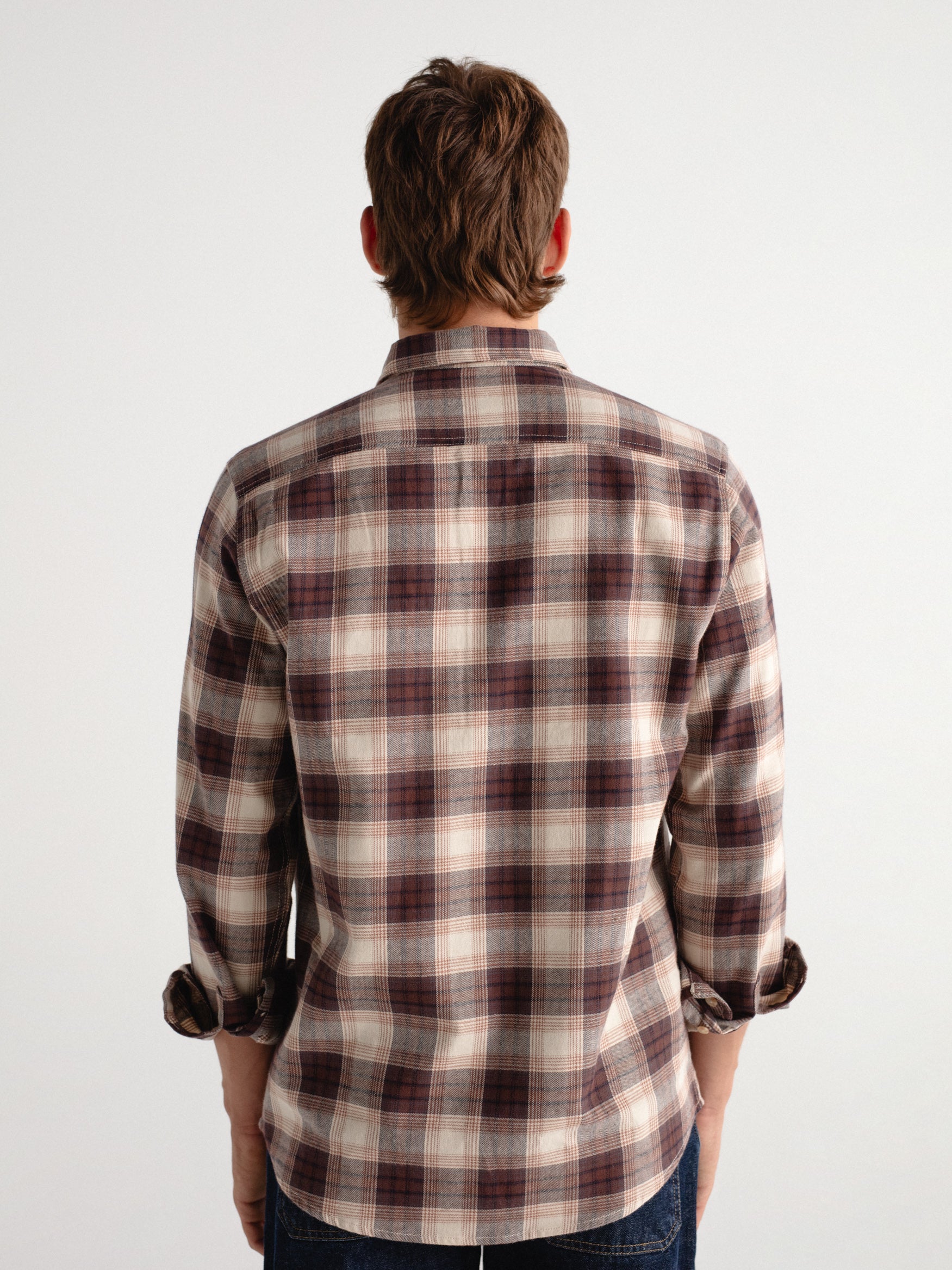 Camisa regular fit cuadros