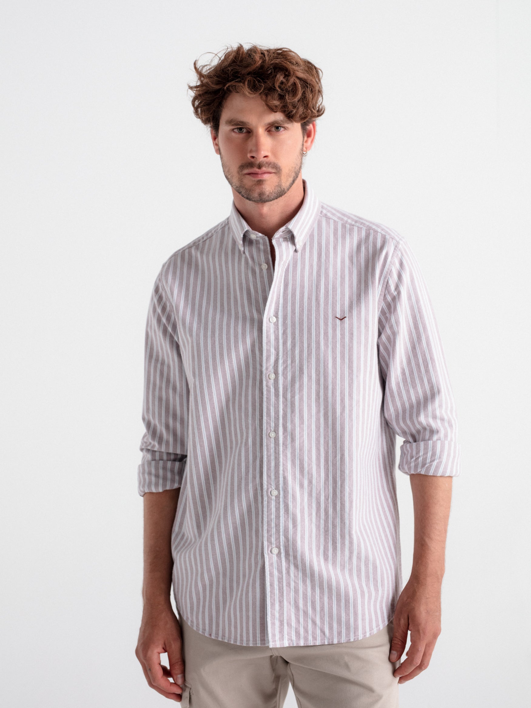 Camisa oxford rayas