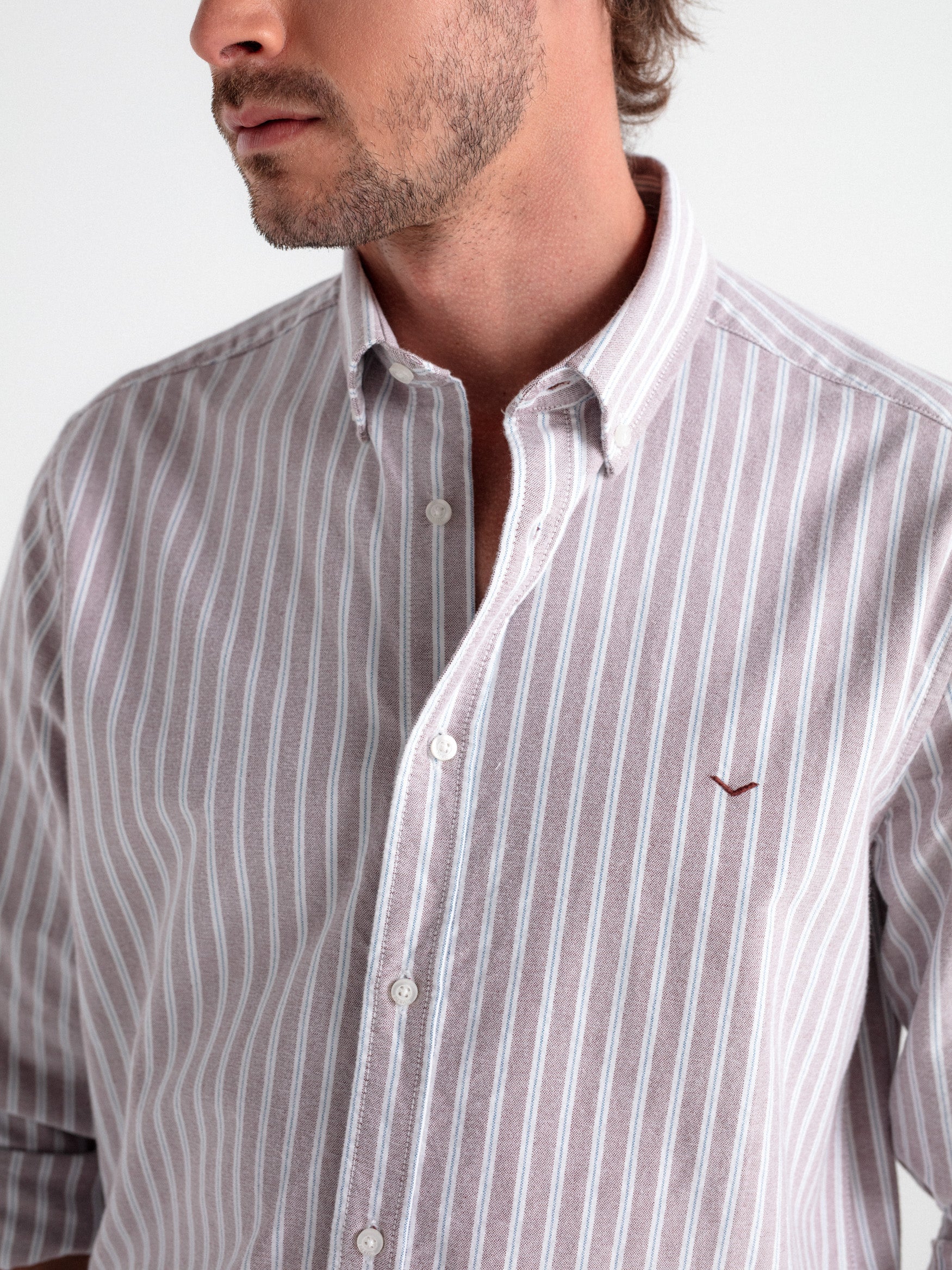 Camisa oxford rayas