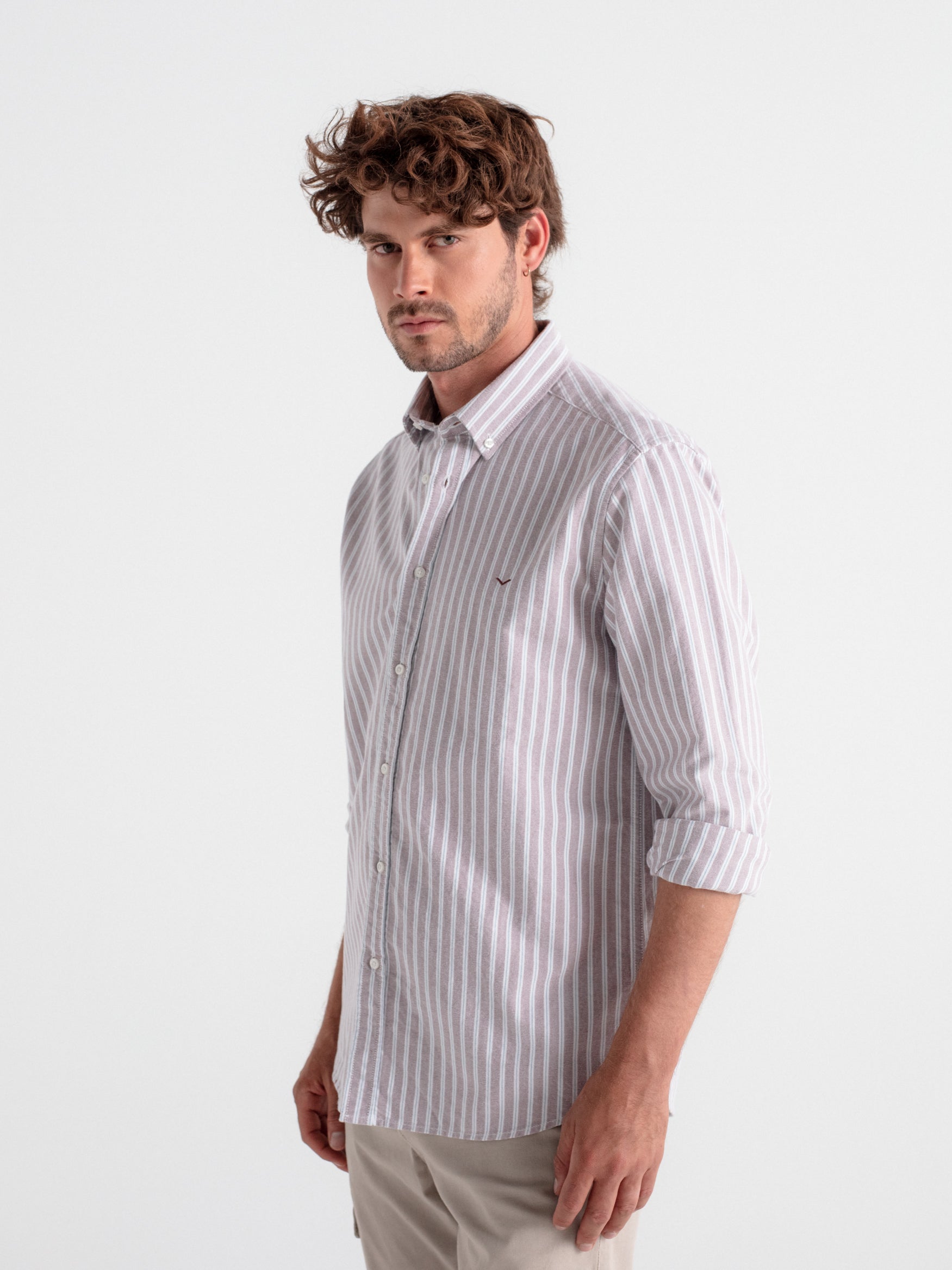 Camisa oxford rayas