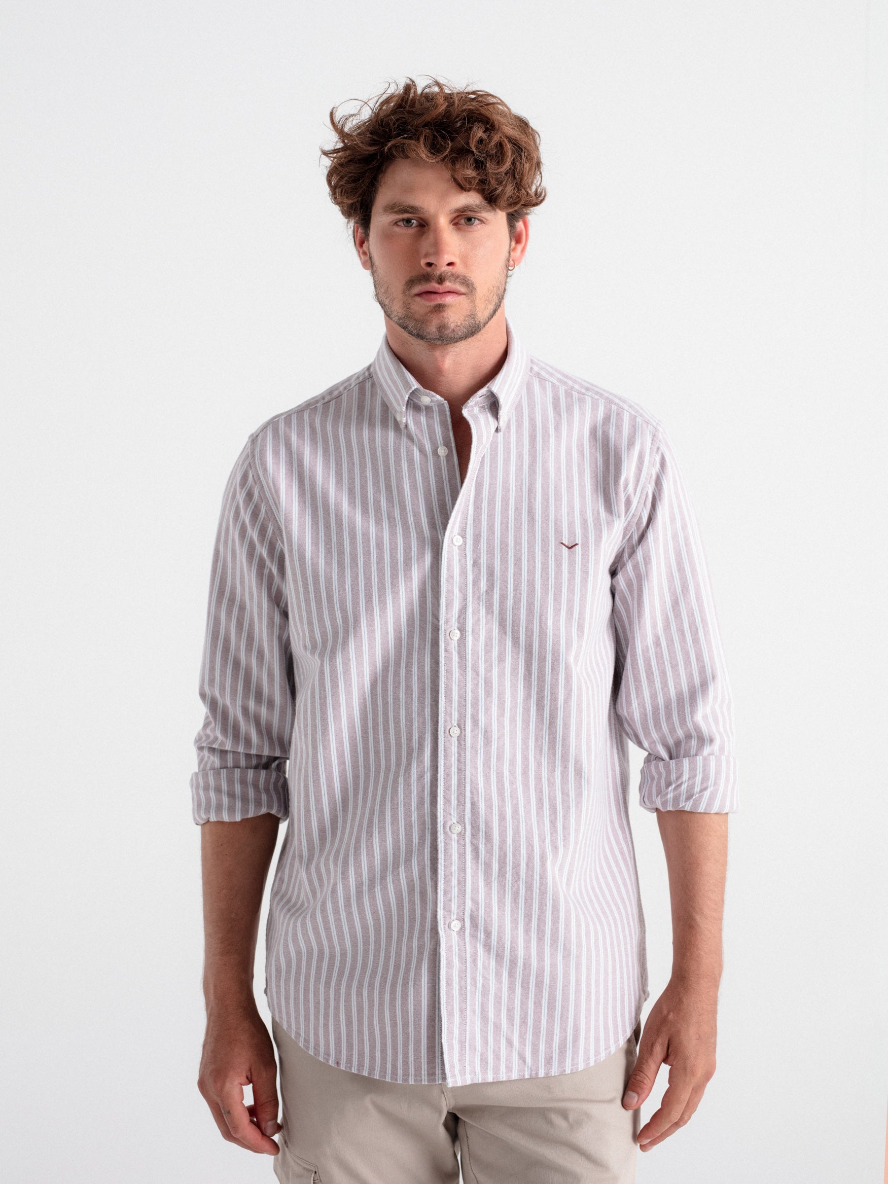 Camisa oxford rayas