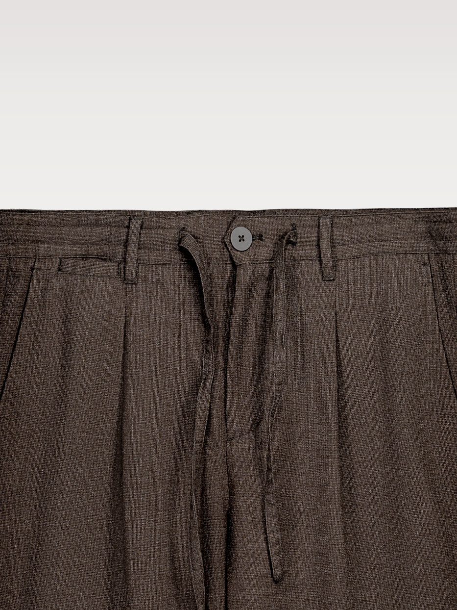 Pantalón smart falso liso