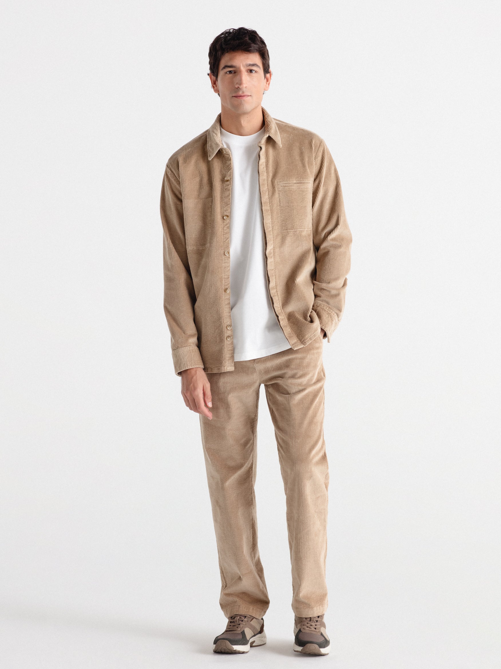 Pantalón de pana recto