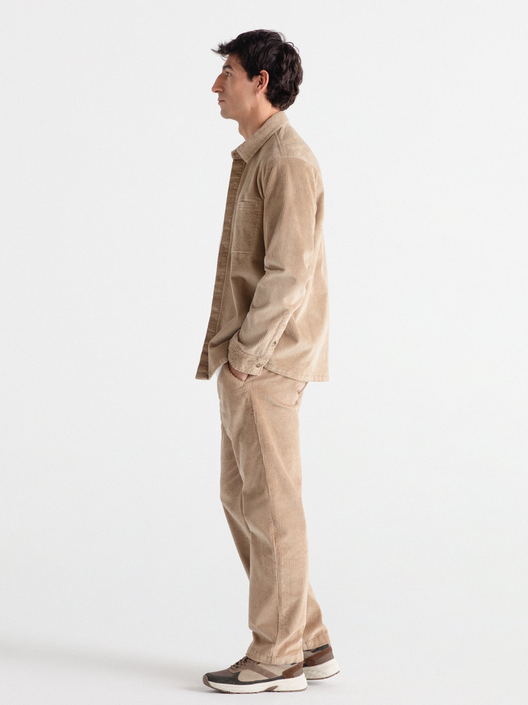 Pantalón de pana recto