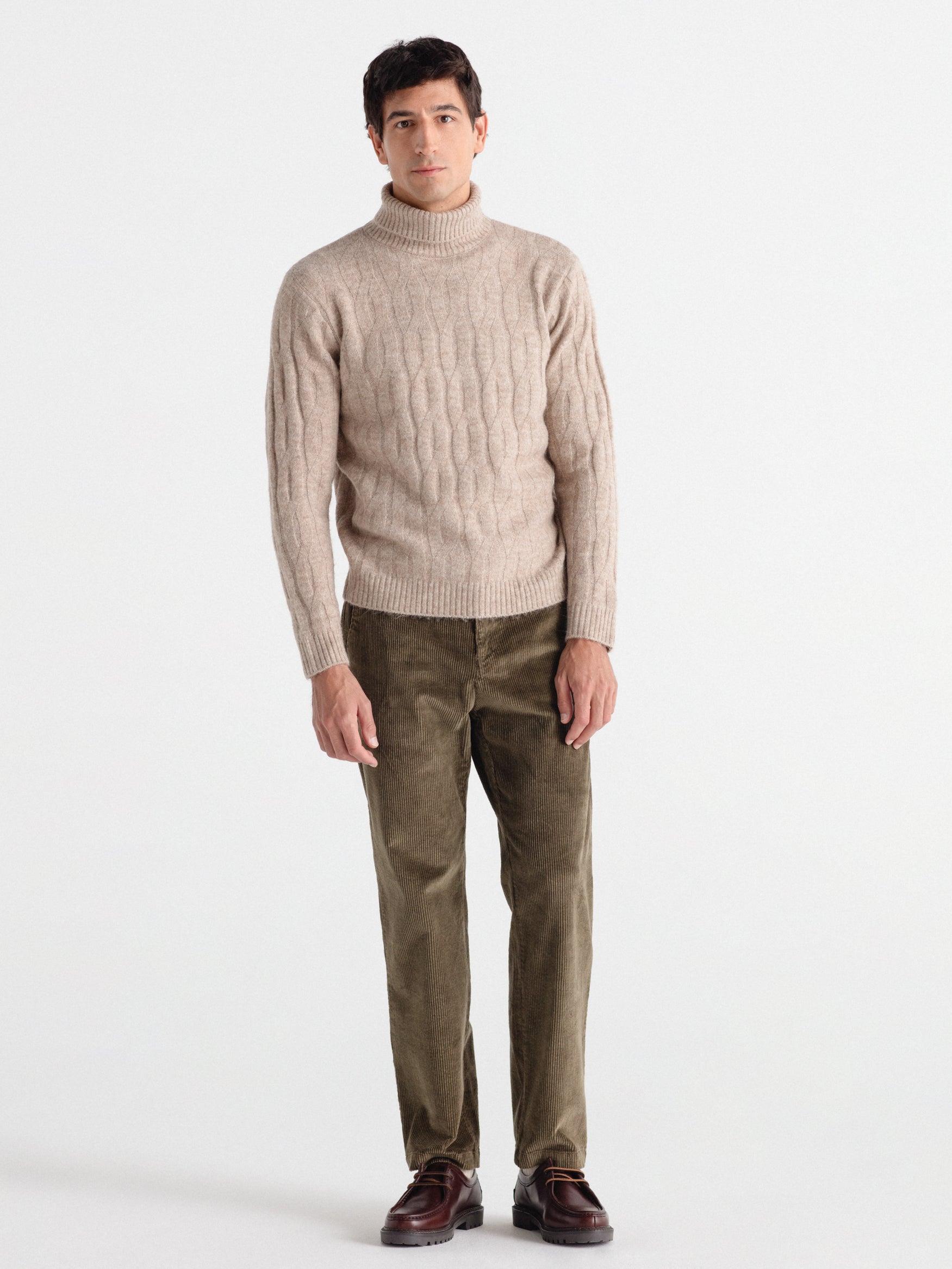 Pantalón de pana recto