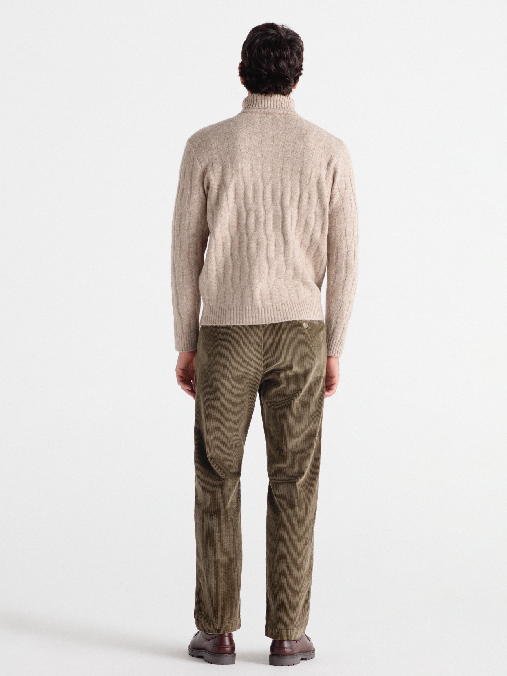 Pantalón de pana recto