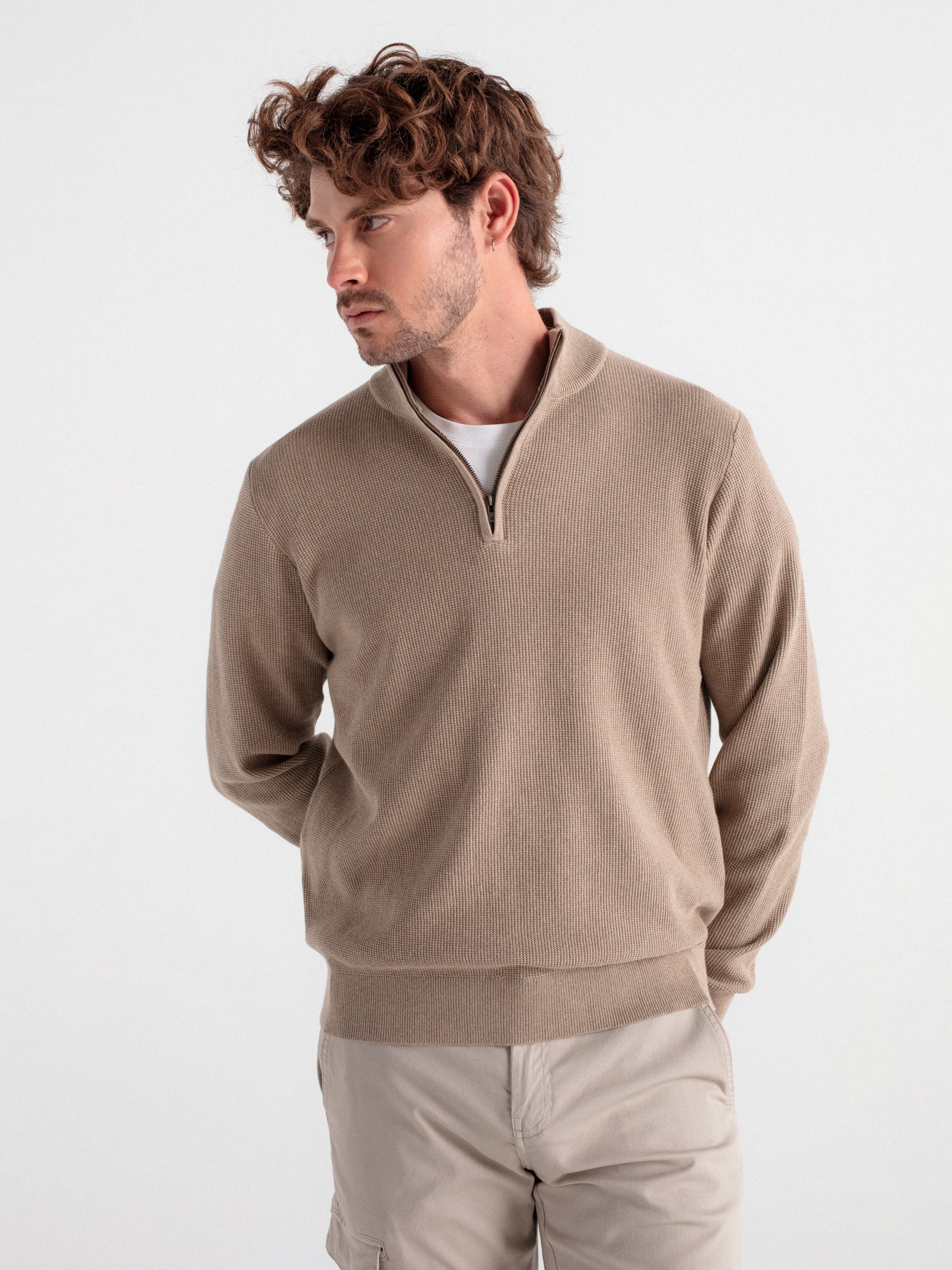 Jersey cuello chimenea