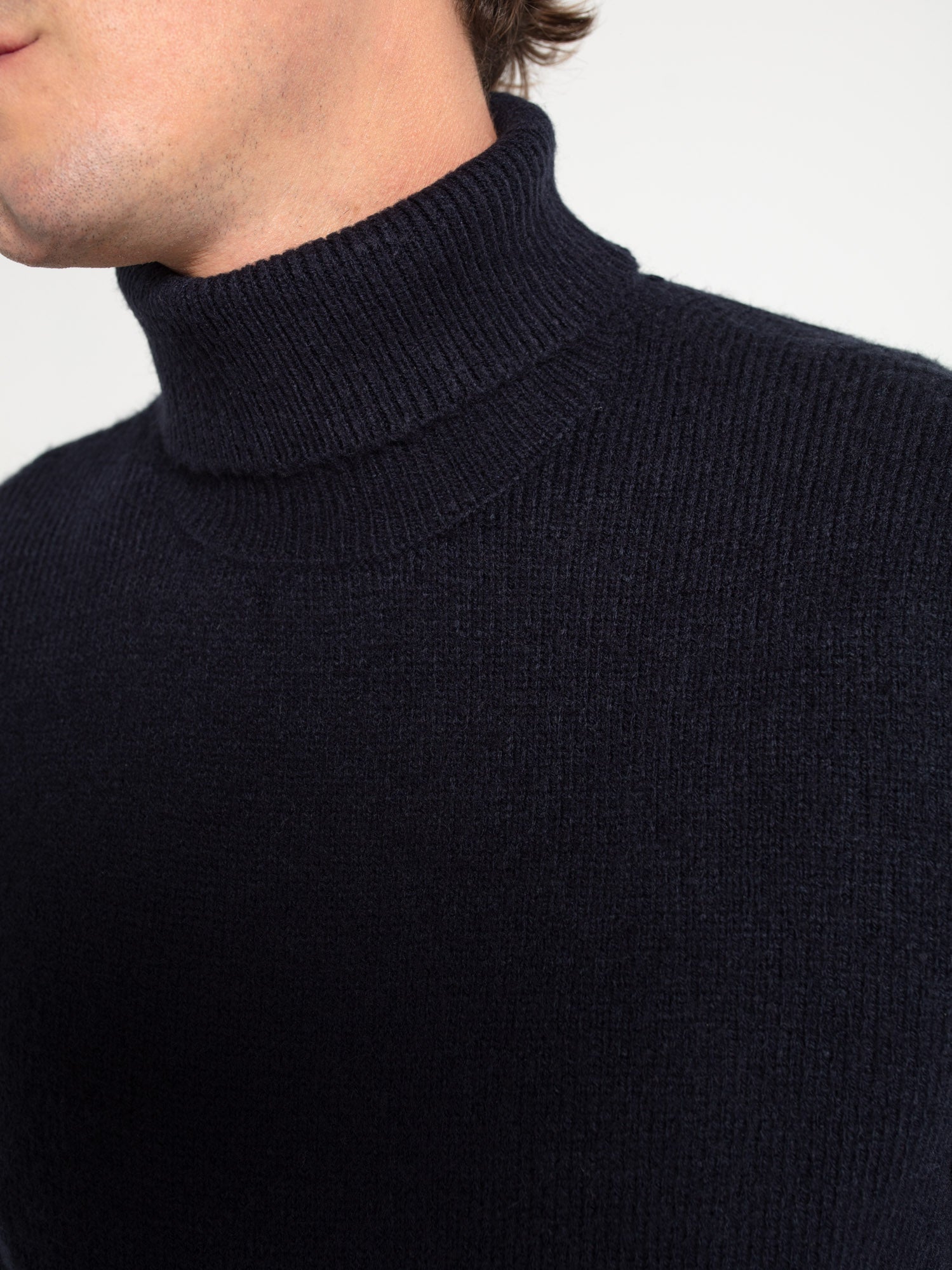 Jersey lana cuello alto