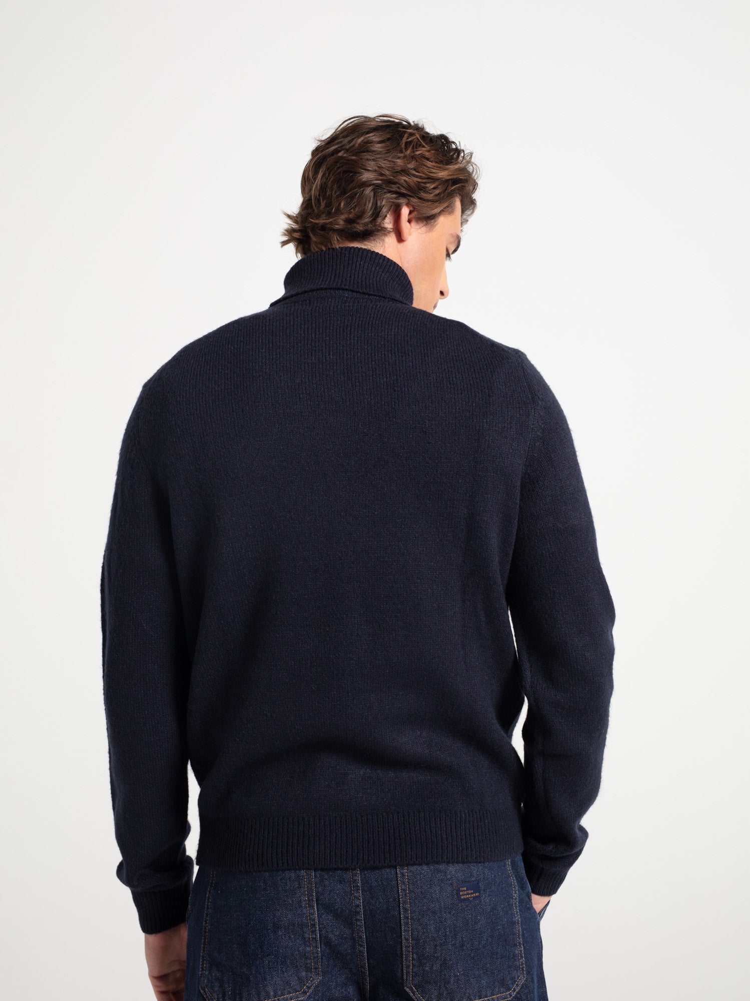 Jersey lana cuello alto