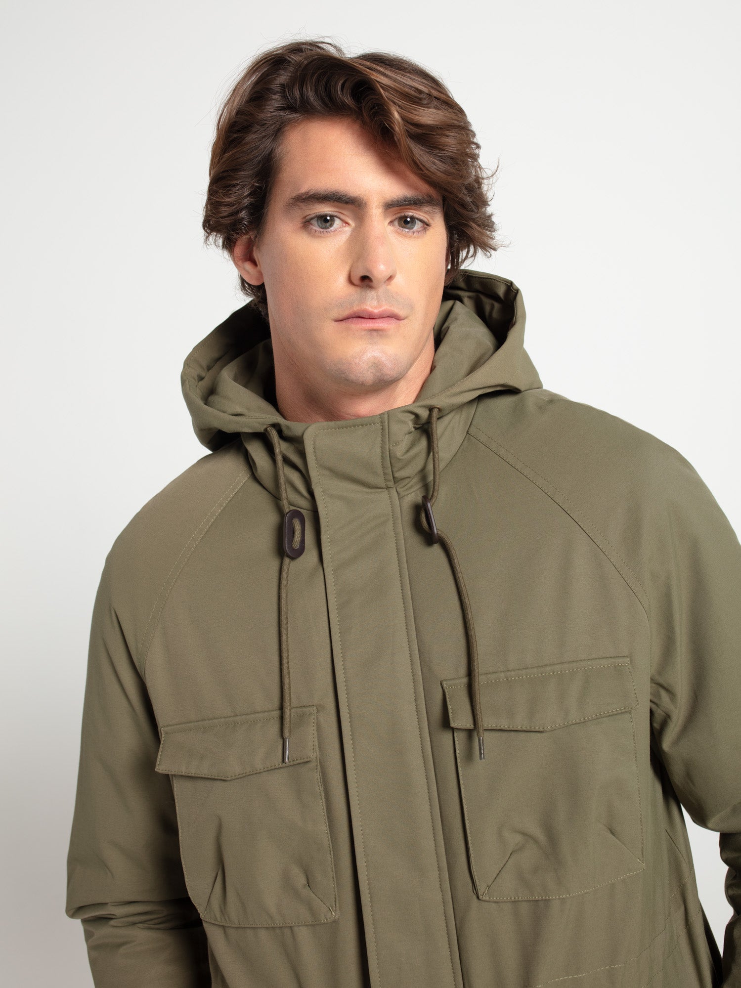 Chaquetón worker capucha