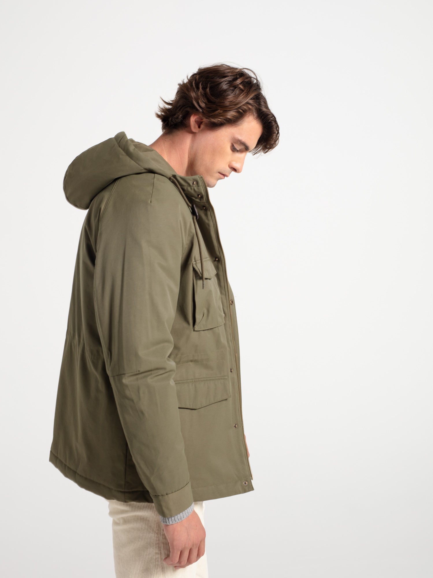 Chaquetón worker capucha