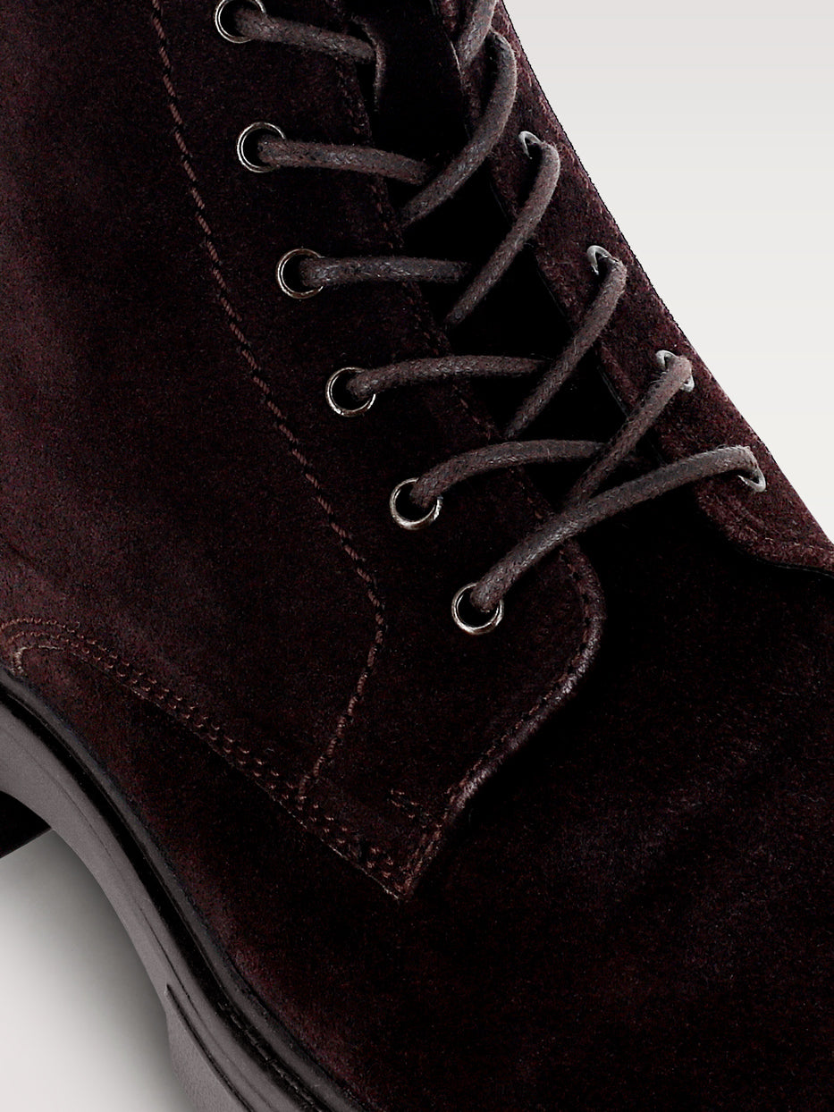 Bota piel serraje cordones