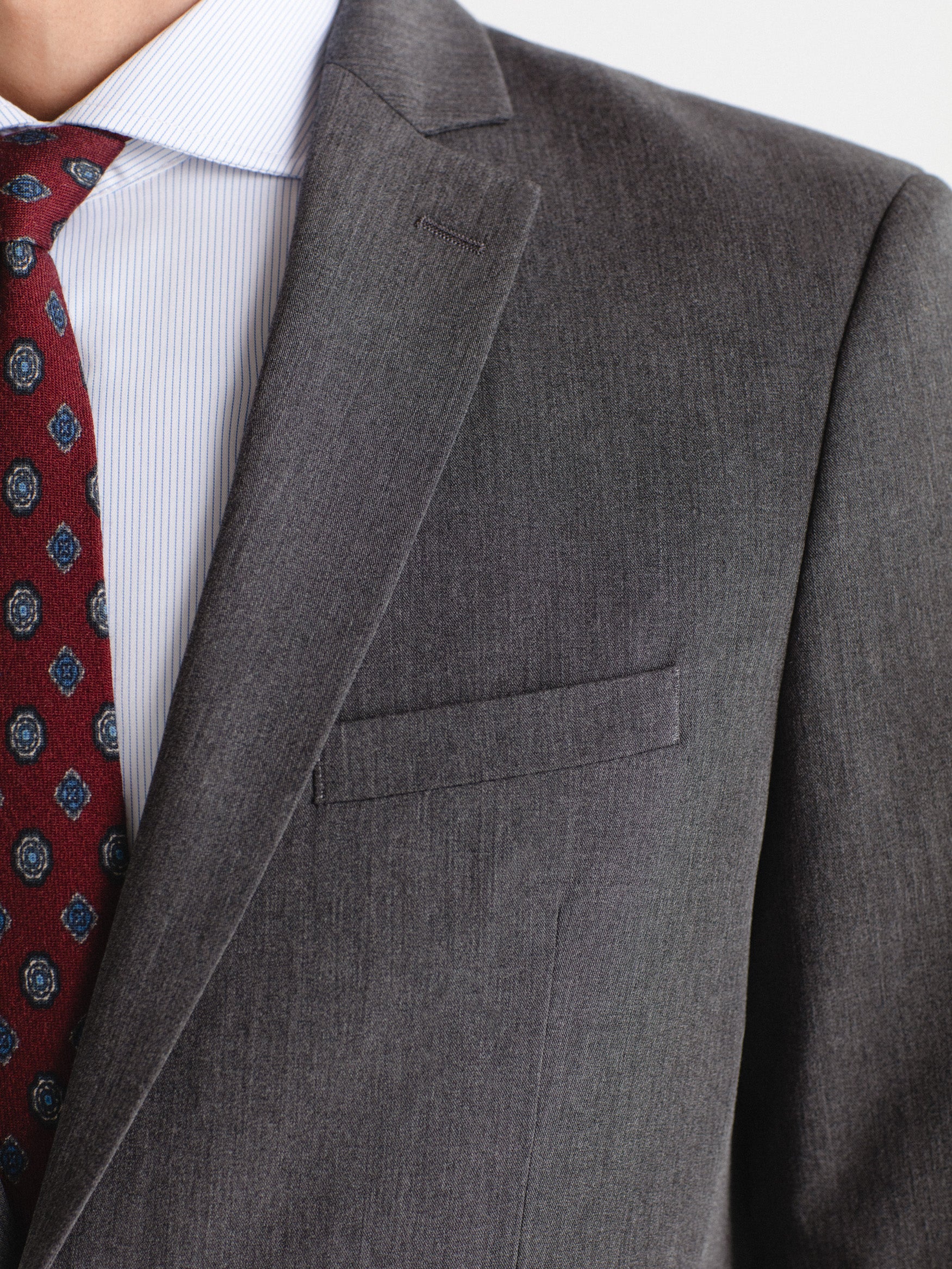 Americana de traje skinny fit liso