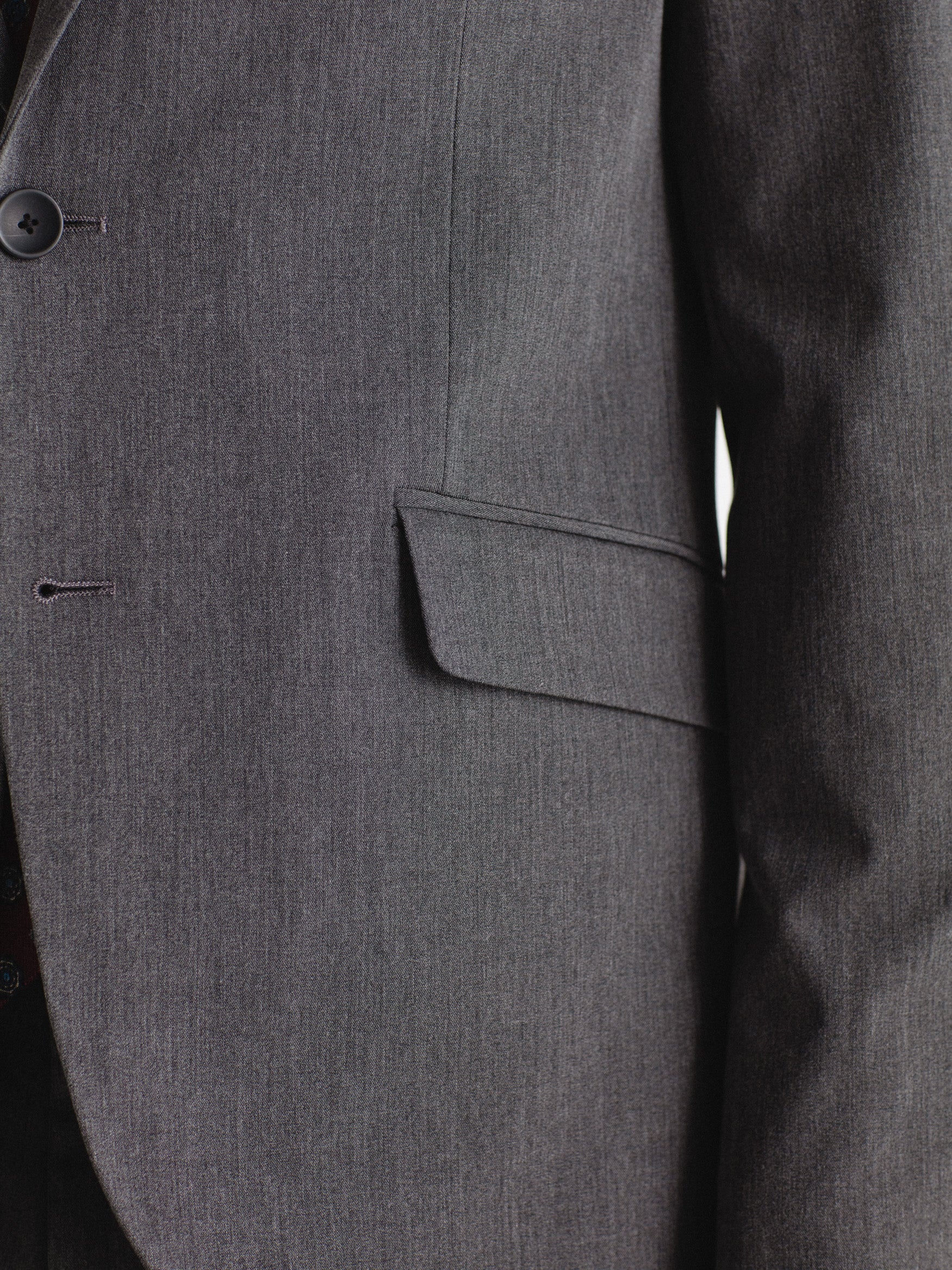 Americana de traje skinny fit liso