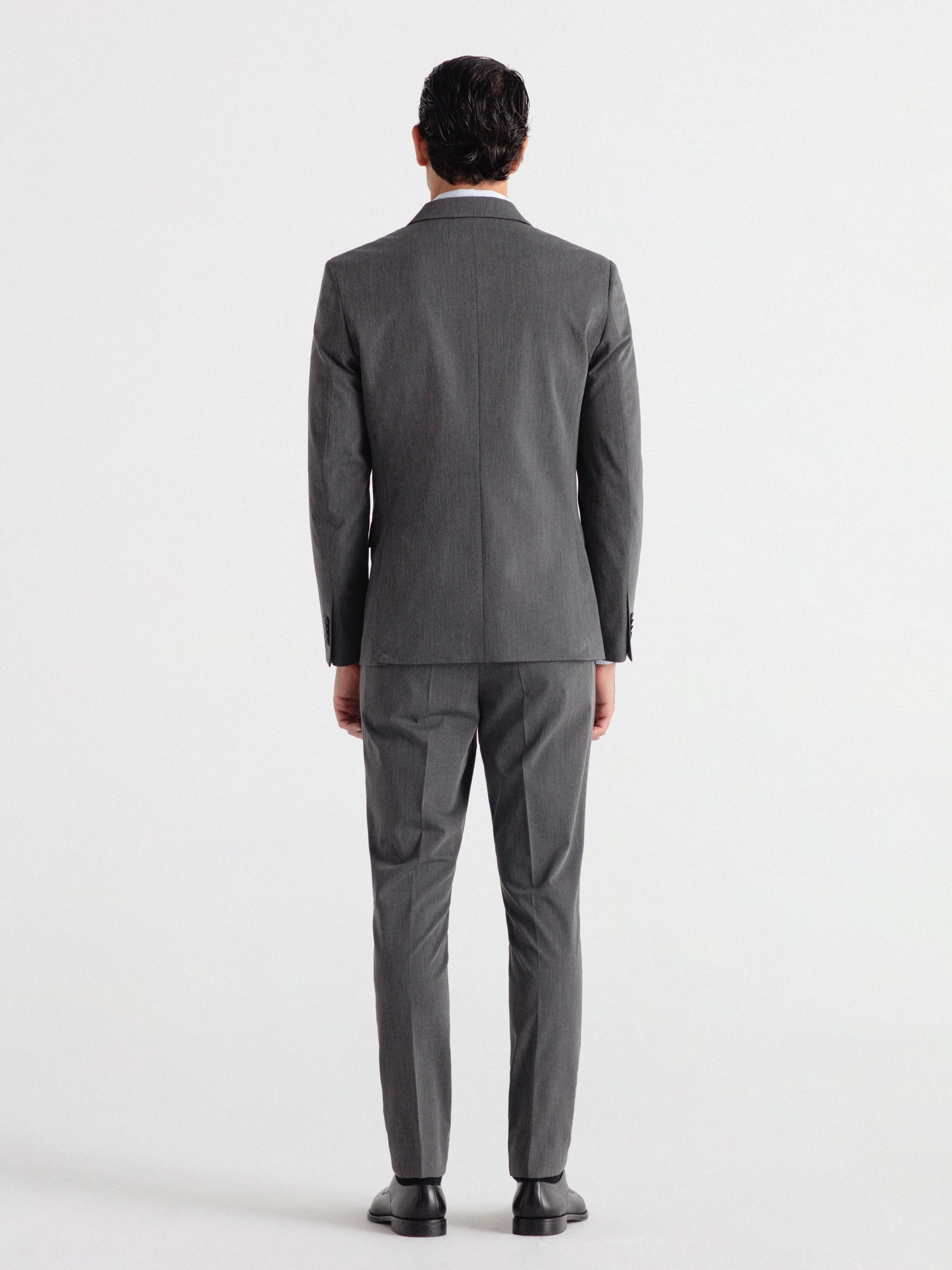Plain skinny fit suit trousers