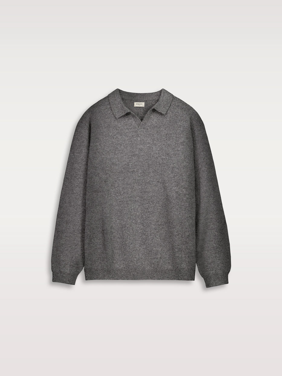 Polo neck sweater