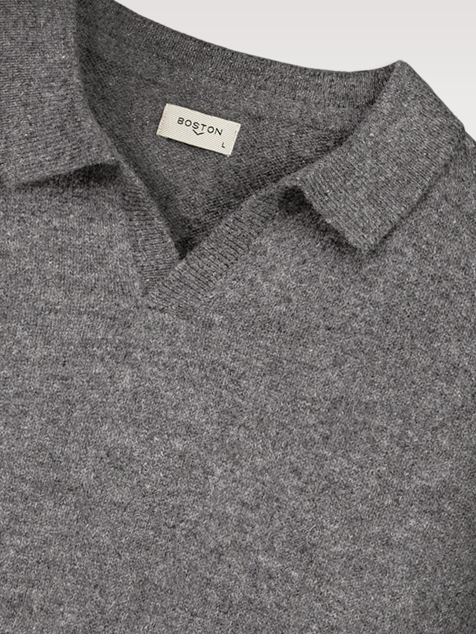 Polo neck sweater