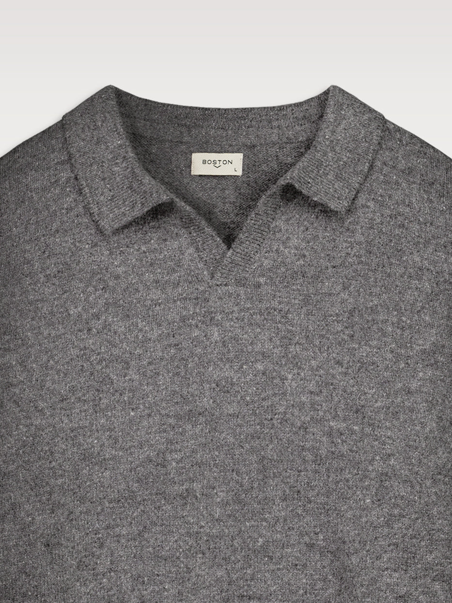 Polo neck sweater