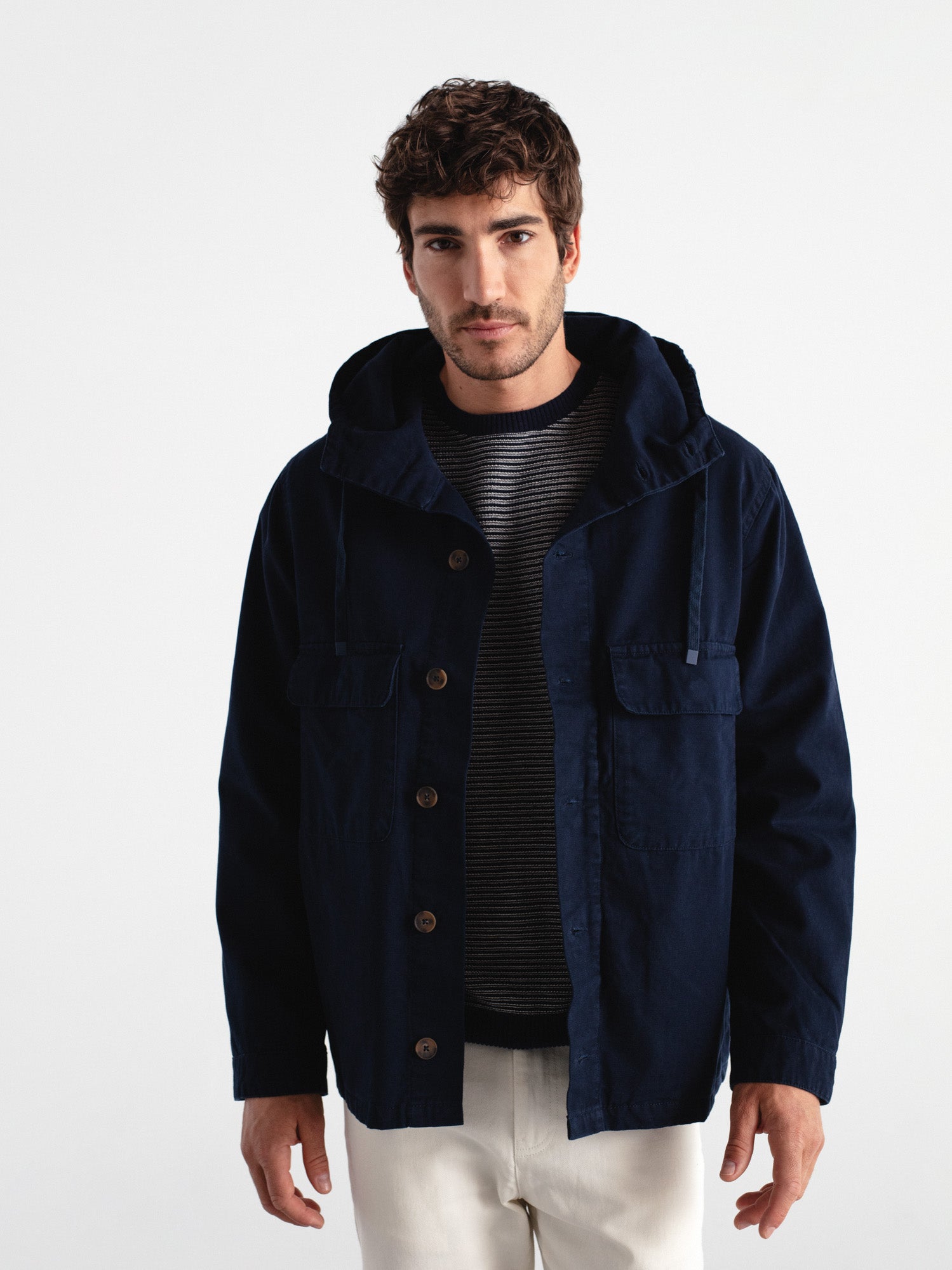 Cazadora worker capucha