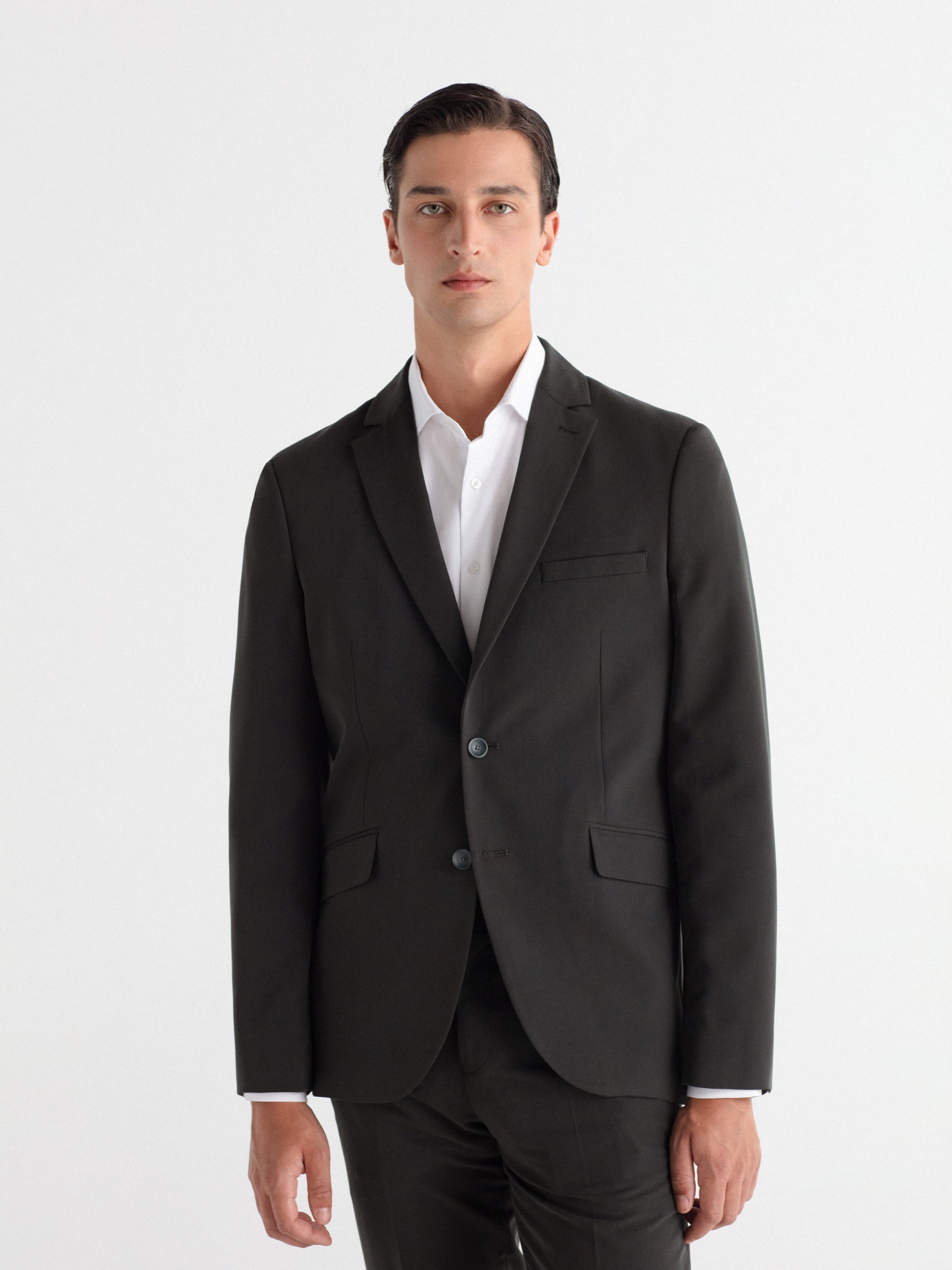 Americana traje slim fit liso