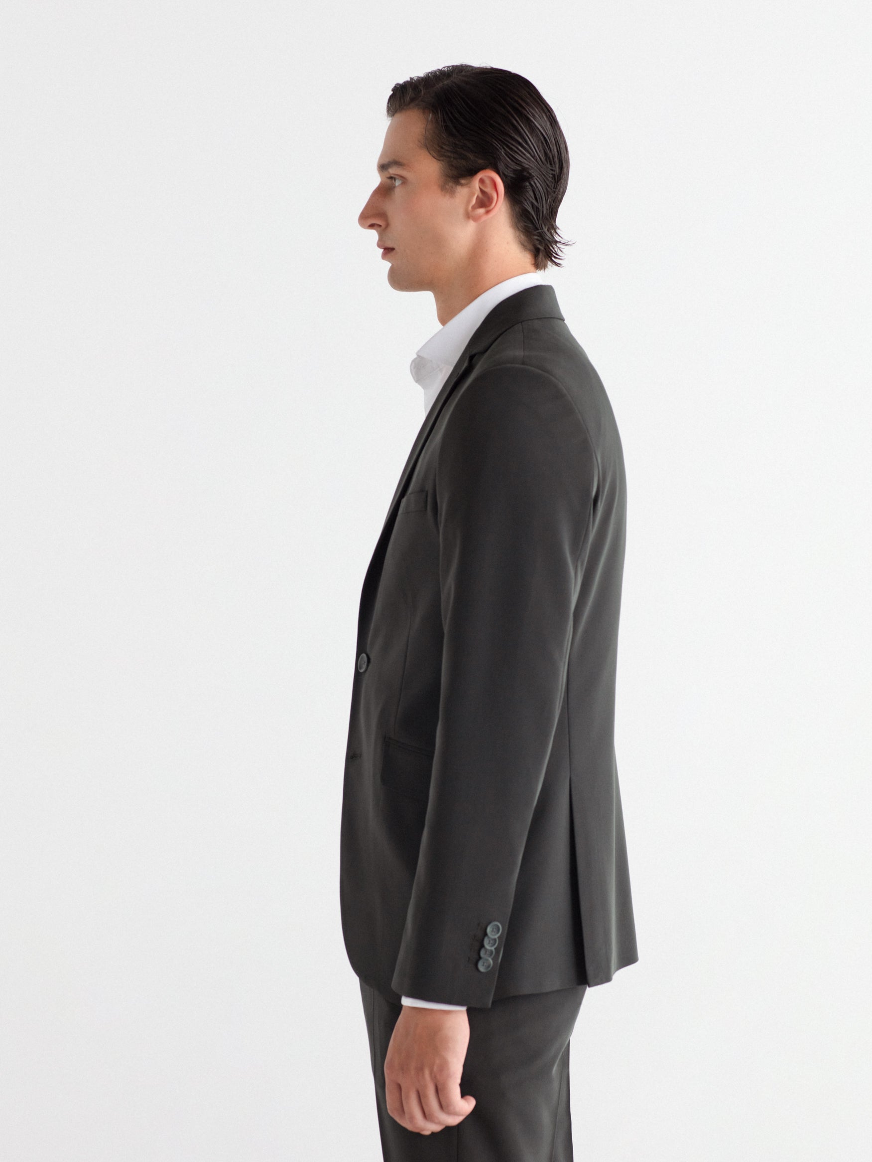 Americana traje slim fit liso