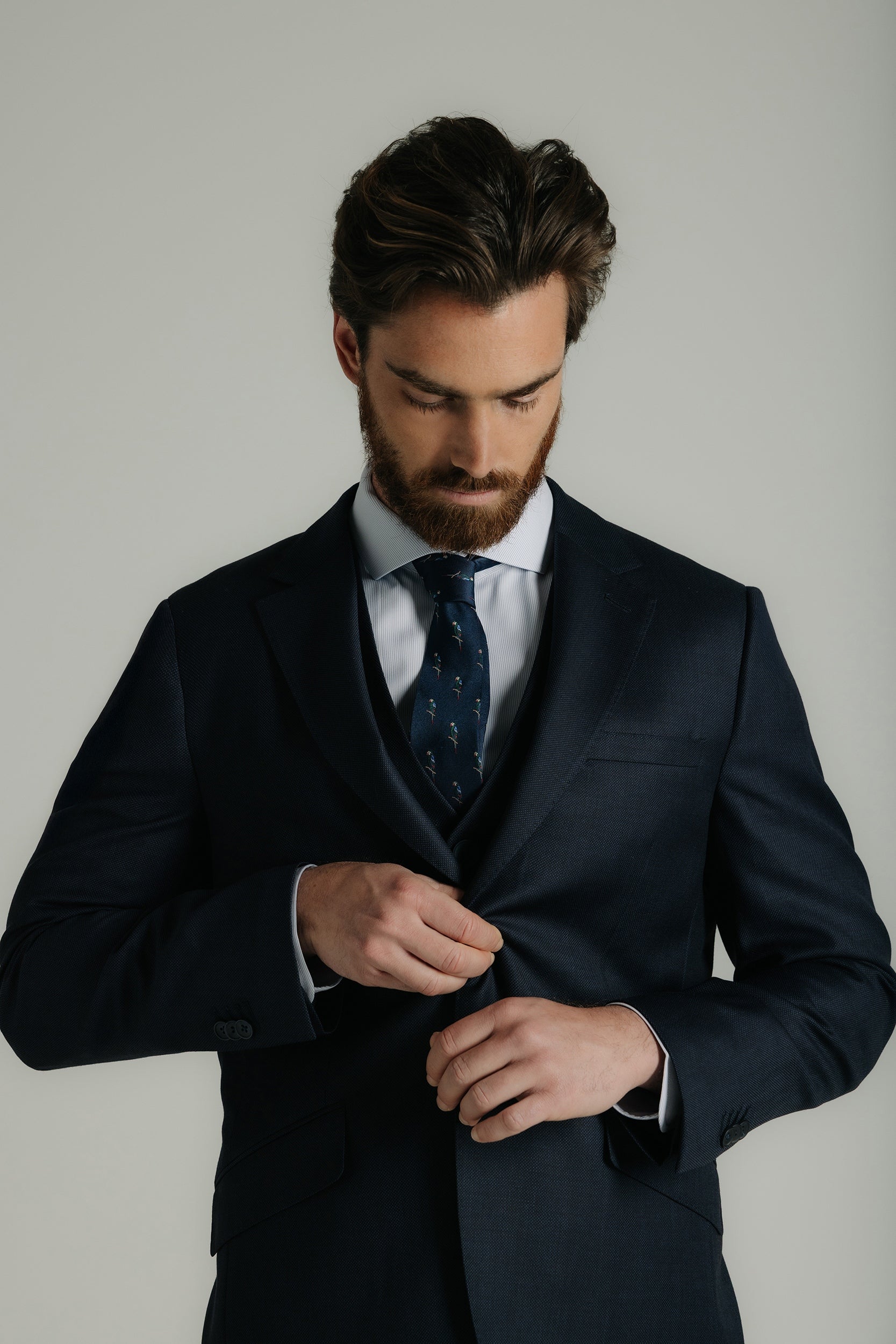 100% wool suit jacket