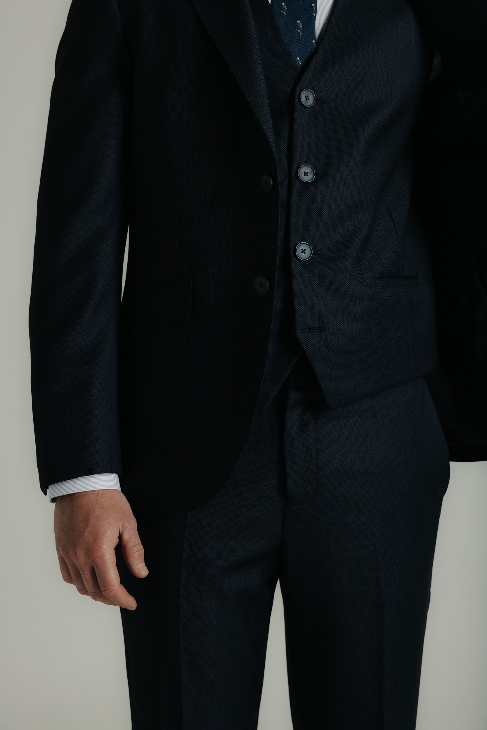 100% wool suit jacket