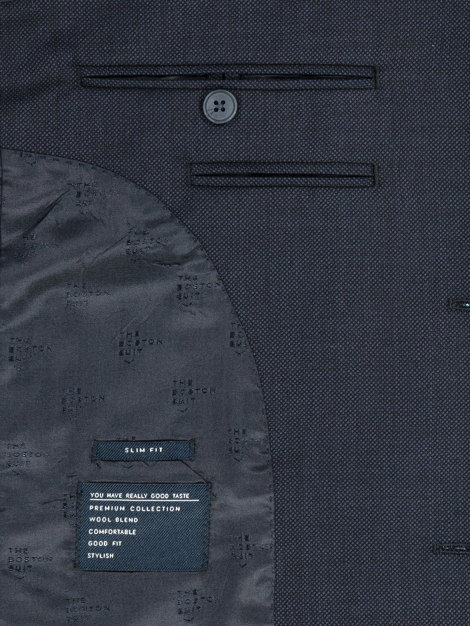 100% wool suit jacket