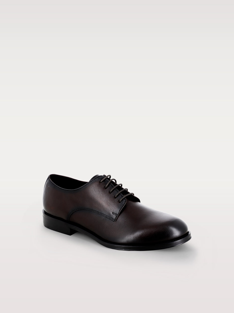 Zapato piel de vestir blucher