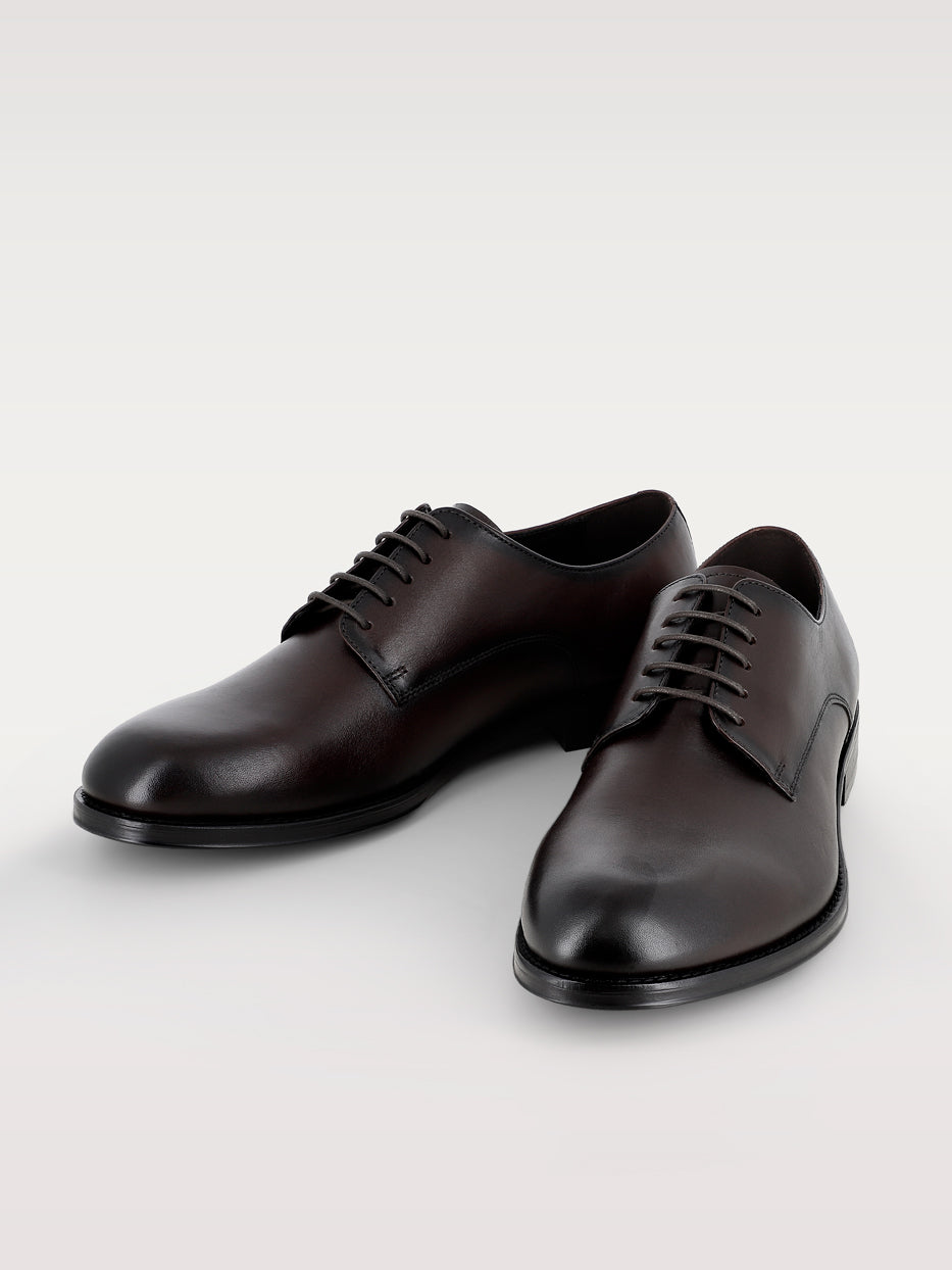 Zapato piel de vestir blucher