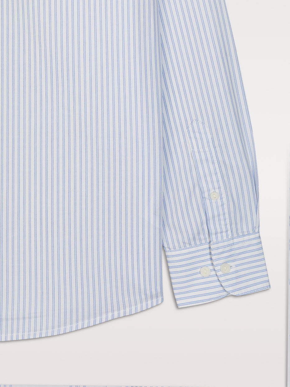 Relaxed fit striped shirt