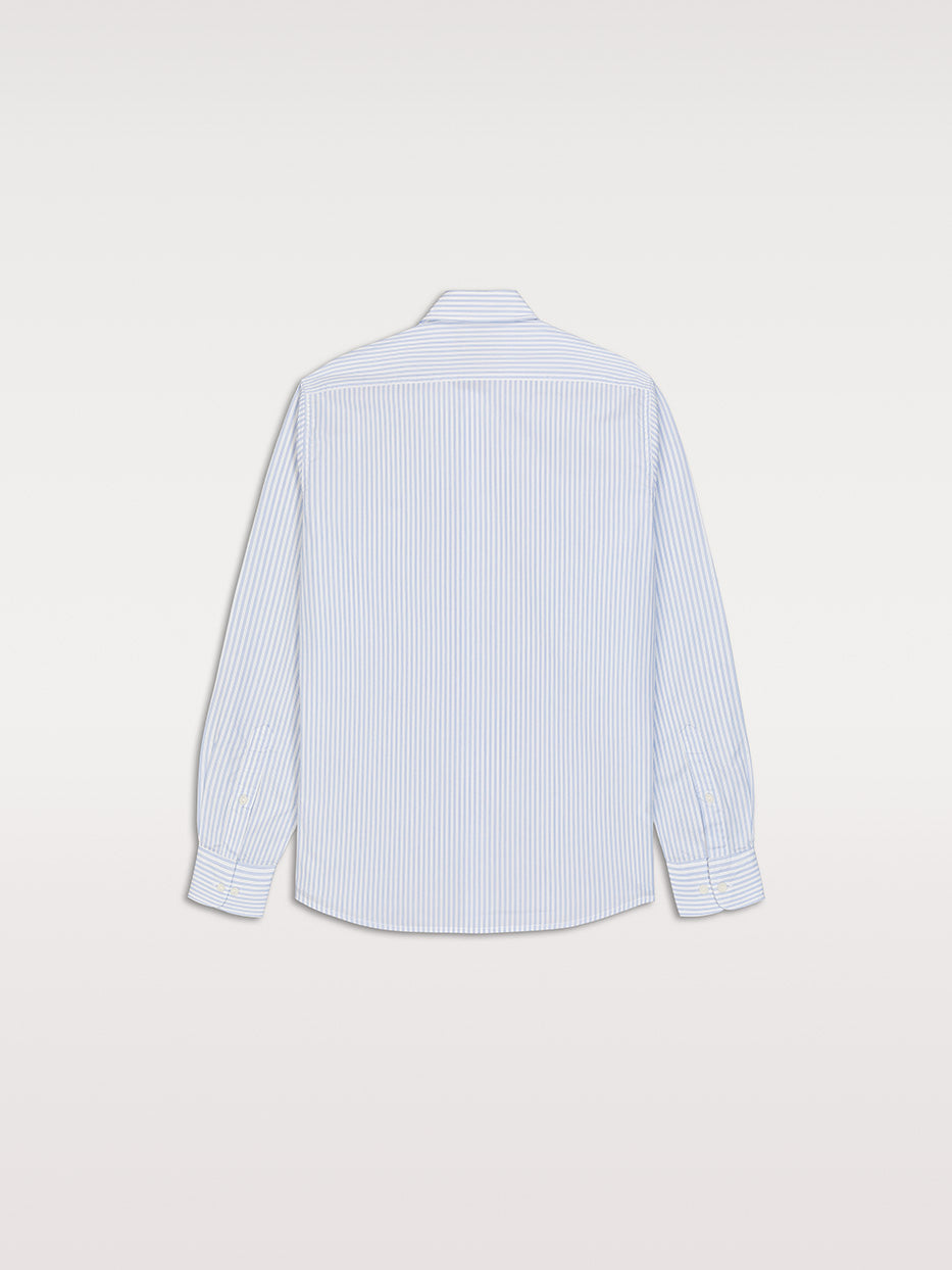 Relaxed fit striped shirt